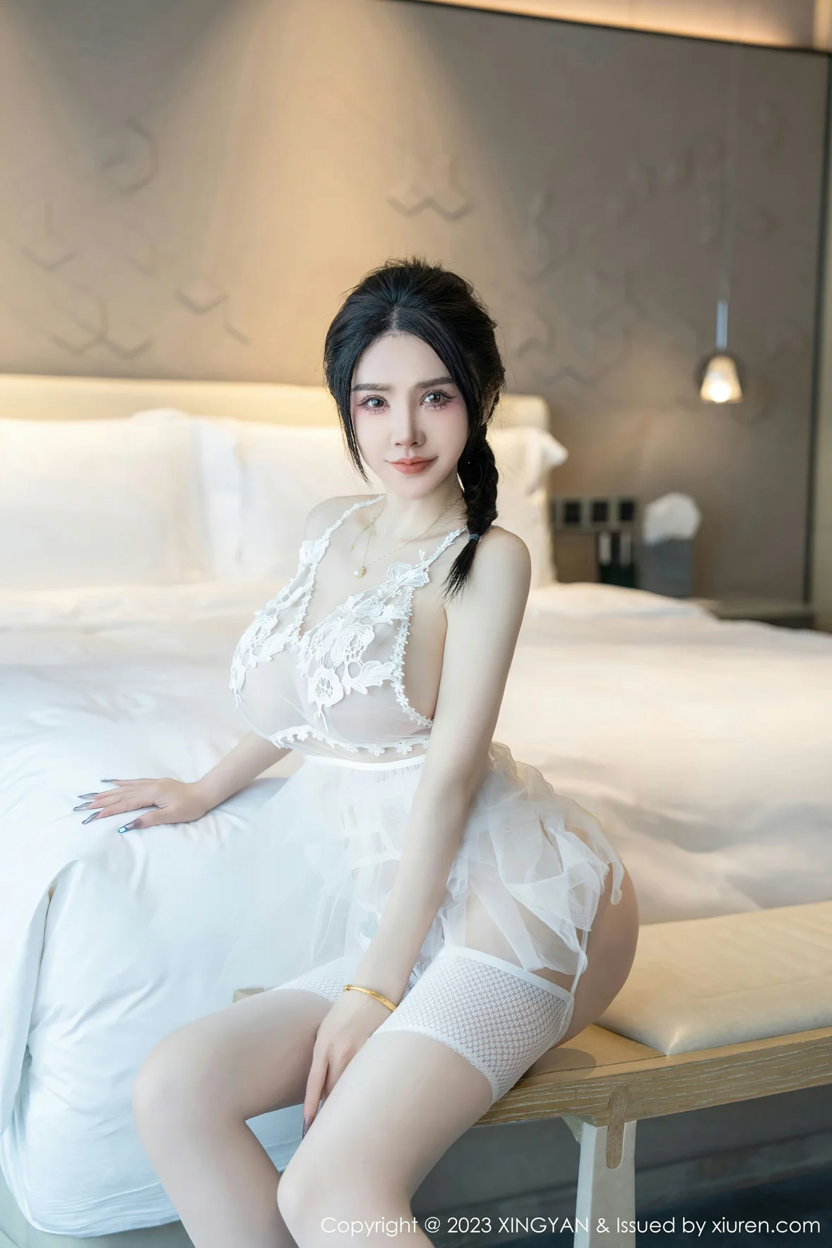 图片[4] - 星颜社 Vol.196 潘娇娇 蕾丝轻透情趣性感写真 [81P] - 机器猫次元 - 机器猫次元