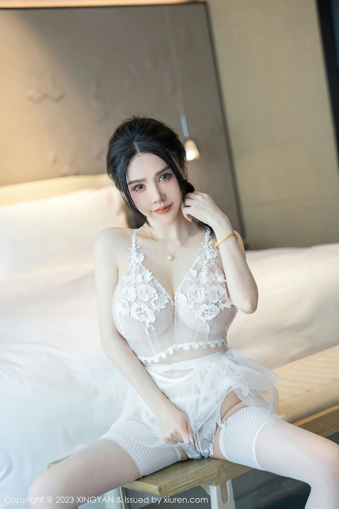 图片[7] - 星颜社 Vol.196 潘娇娇 蕾丝轻透情趣性感写真 [81P] - 机器猫次元 - 机器猫次元