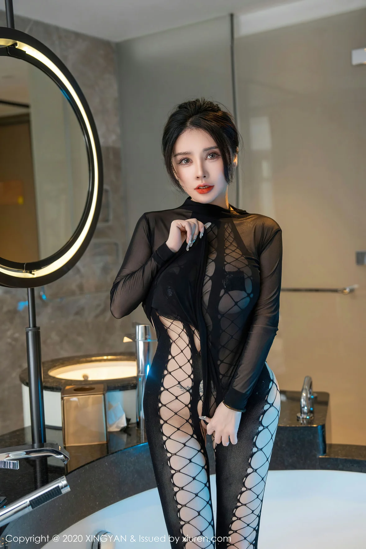 图片[8] - 星颜社 Vol.210 潘娇娇 渔网式连体衣写真 [78P] - 机器猫次元 - 机器猫次元