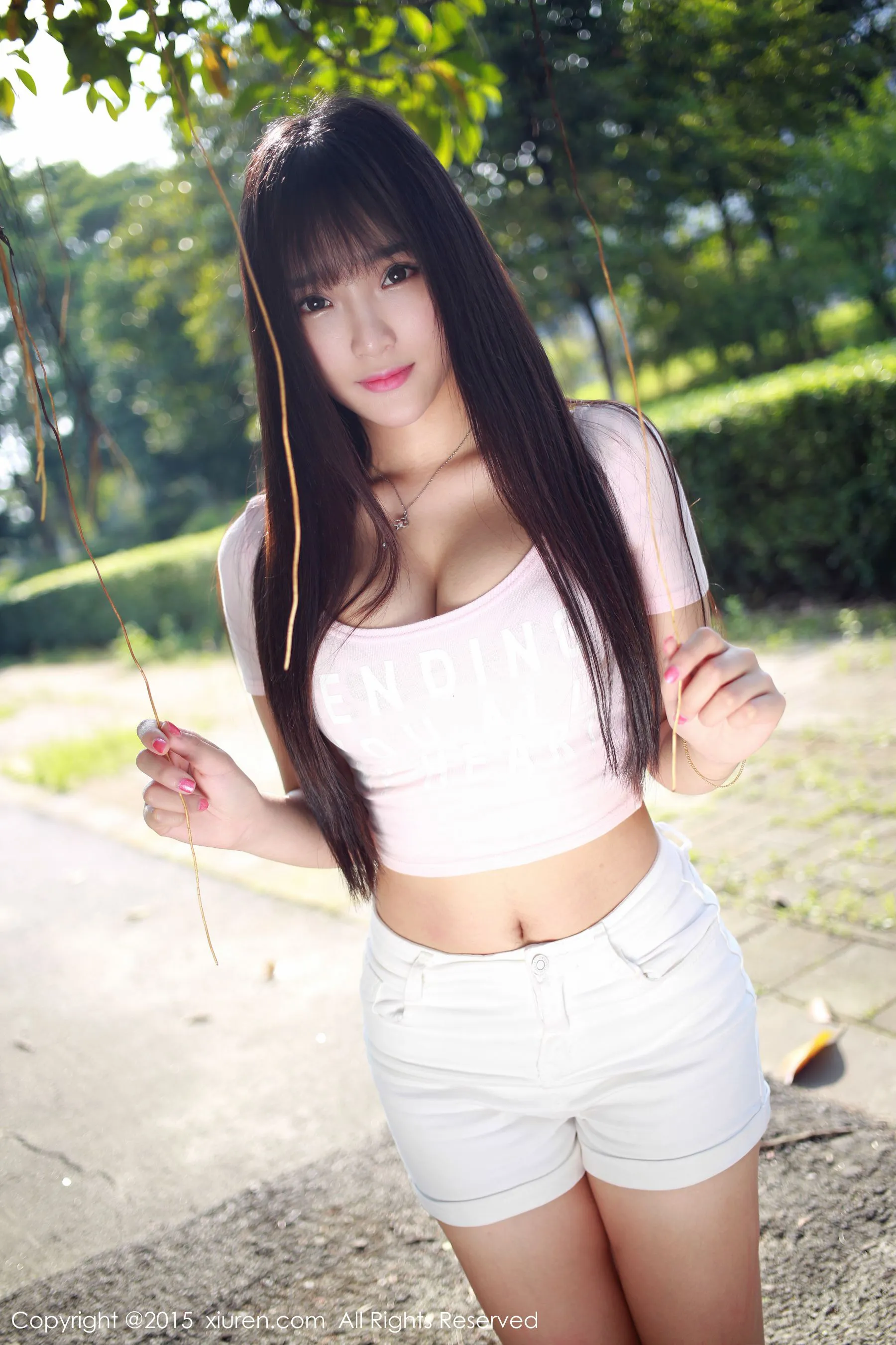 图片[8] - 夏瑶baby《清新热裤妹子外拍》 秀人网 No.345 - 机器猫次元 - 机器猫次元