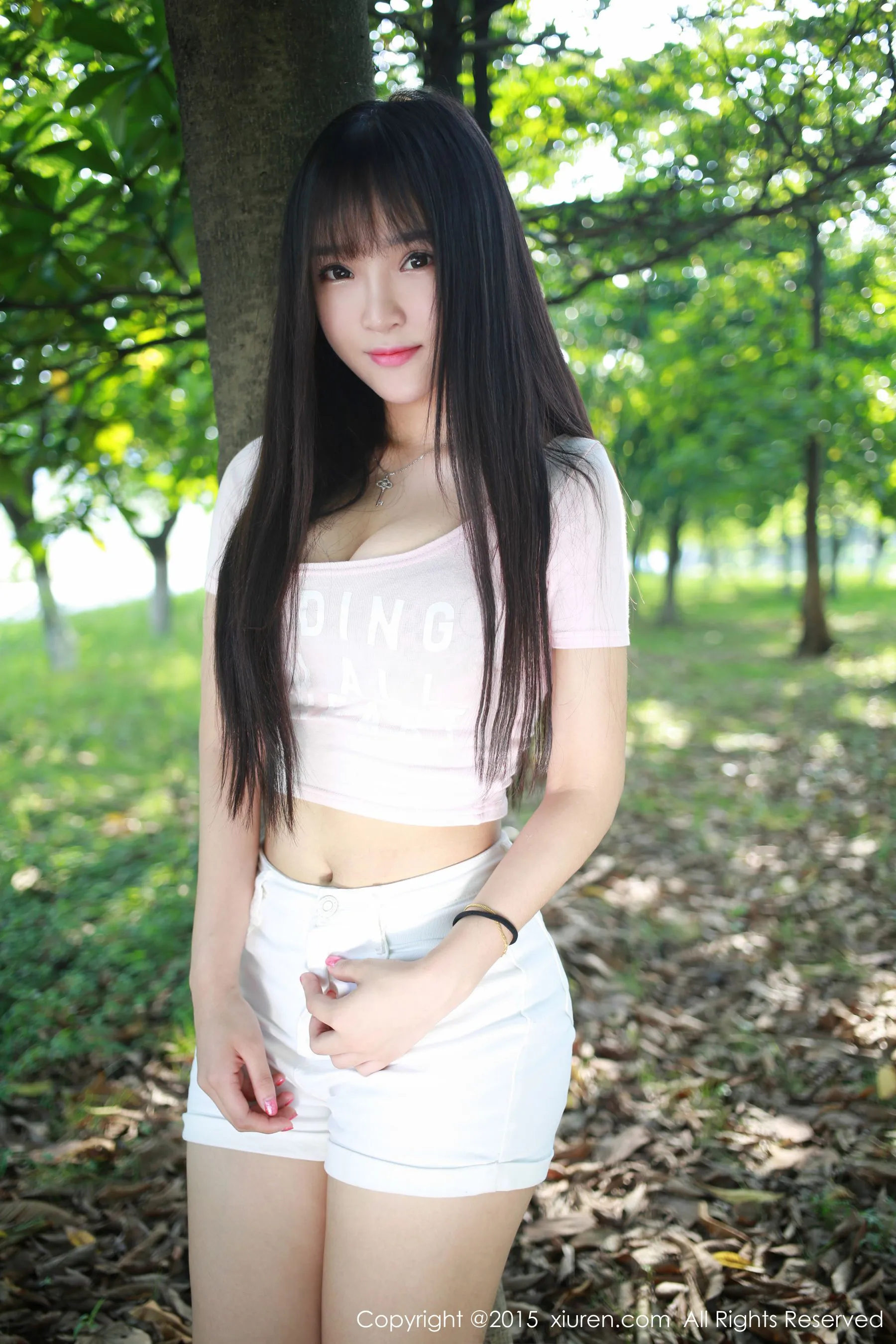 图片[1] - 夏瑶baby《清新热裤妹子外拍》 秀人网 No.345 - 机器猫次元 - 机器猫次元