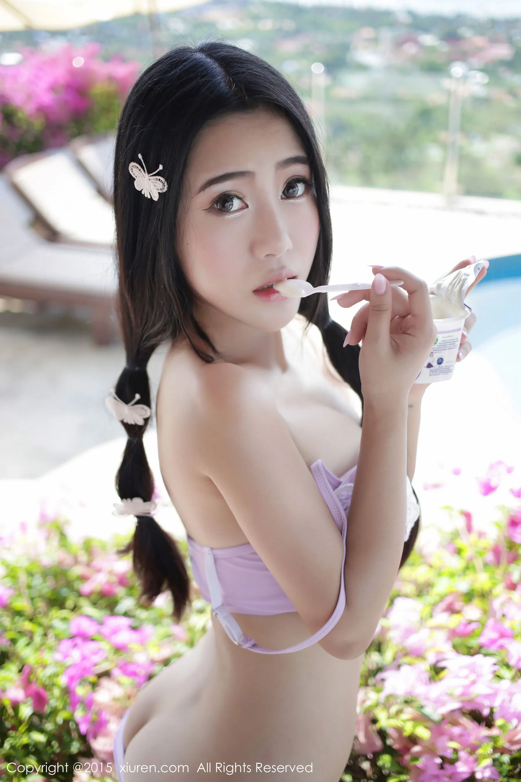 图片[4] - 兜豆靓Youlina《苏梅旅拍》比基尼+COS猫女 秀人网 No.445 - 机器猫次元 - 机器猫次元