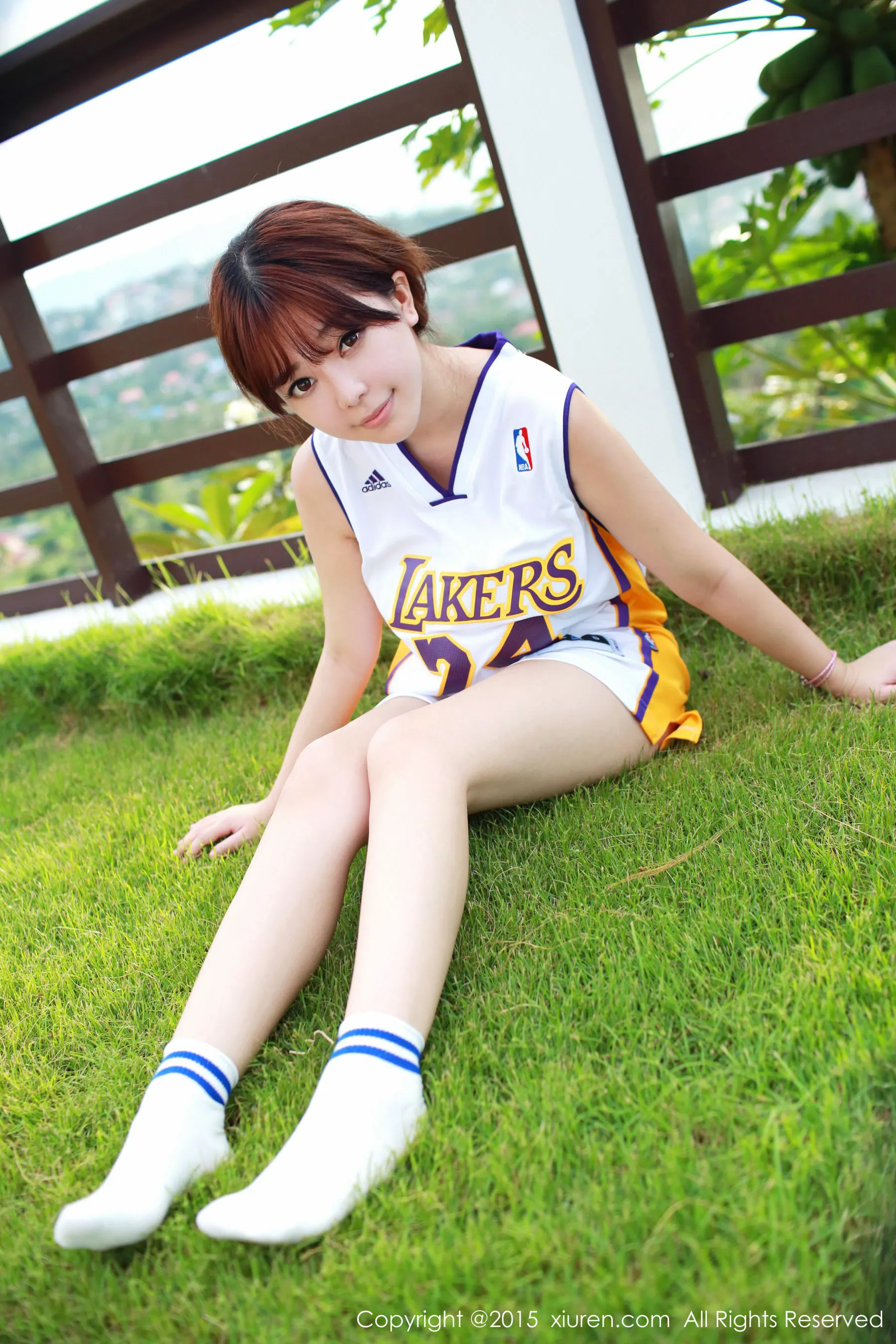 图片[4] - 刘飞儿Faye《科比篮球服+布条内衣》 秀人网 No.452 - 机器猫次元 - 机器猫次元