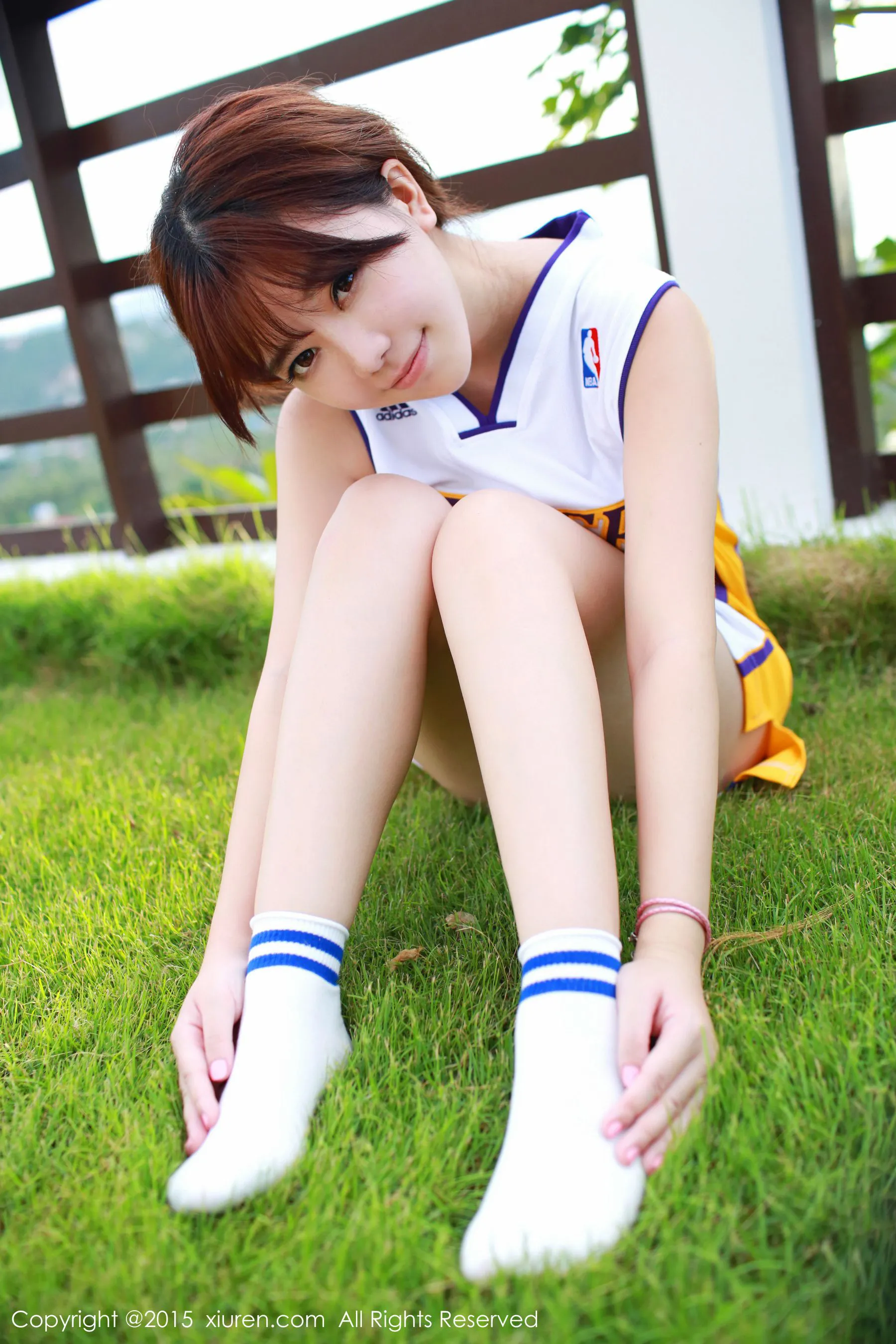 图片[5] - 刘飞儿Faye《科比篮球服+布条内衣》 秀人网 No.452 - 机器猫次元 - 机器猫次元