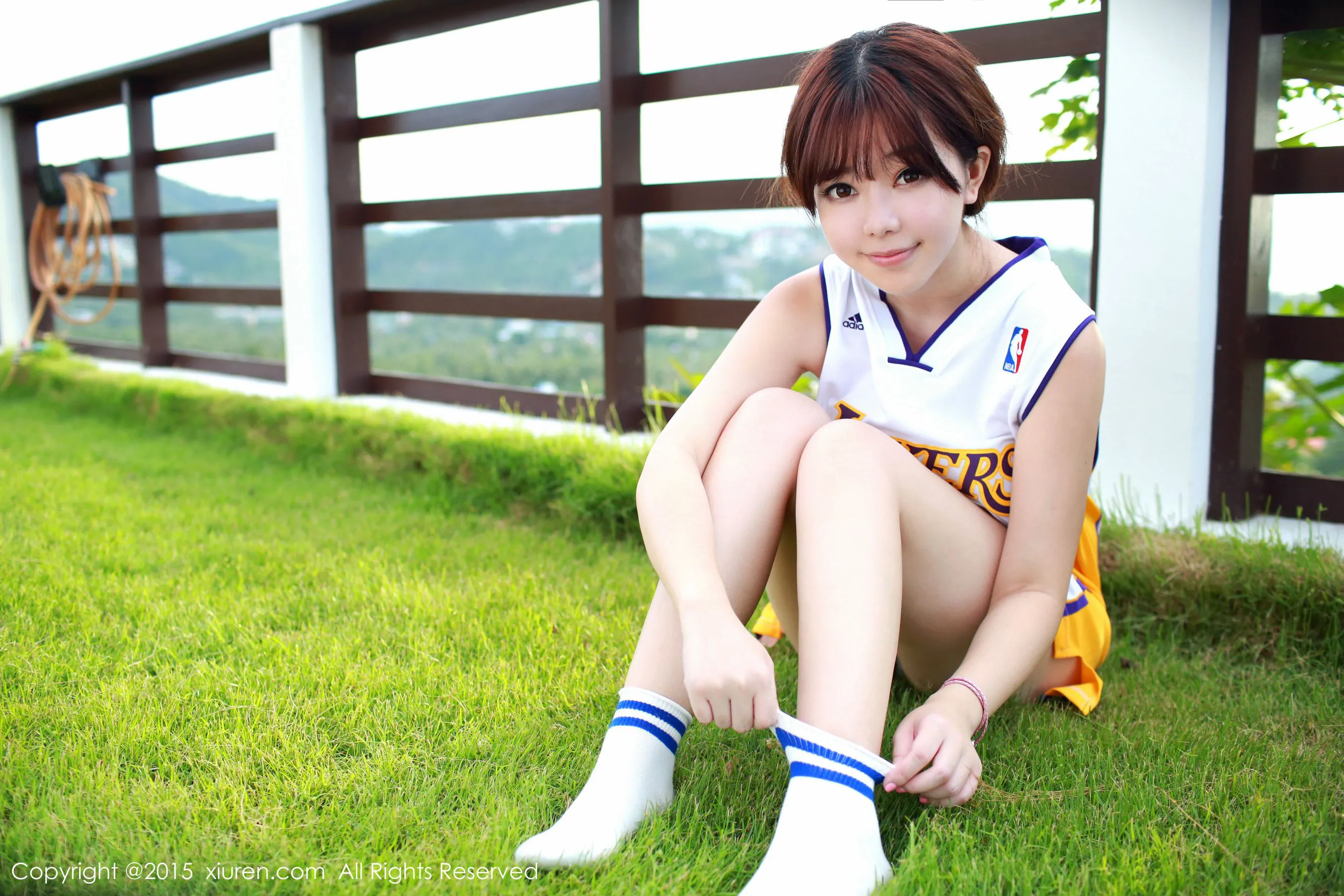 图片[7] - 刘飞儿Faye《科比篮球服+布条内衣》 秀人网 No.452 - 机器猫次元 - 机器猫次元