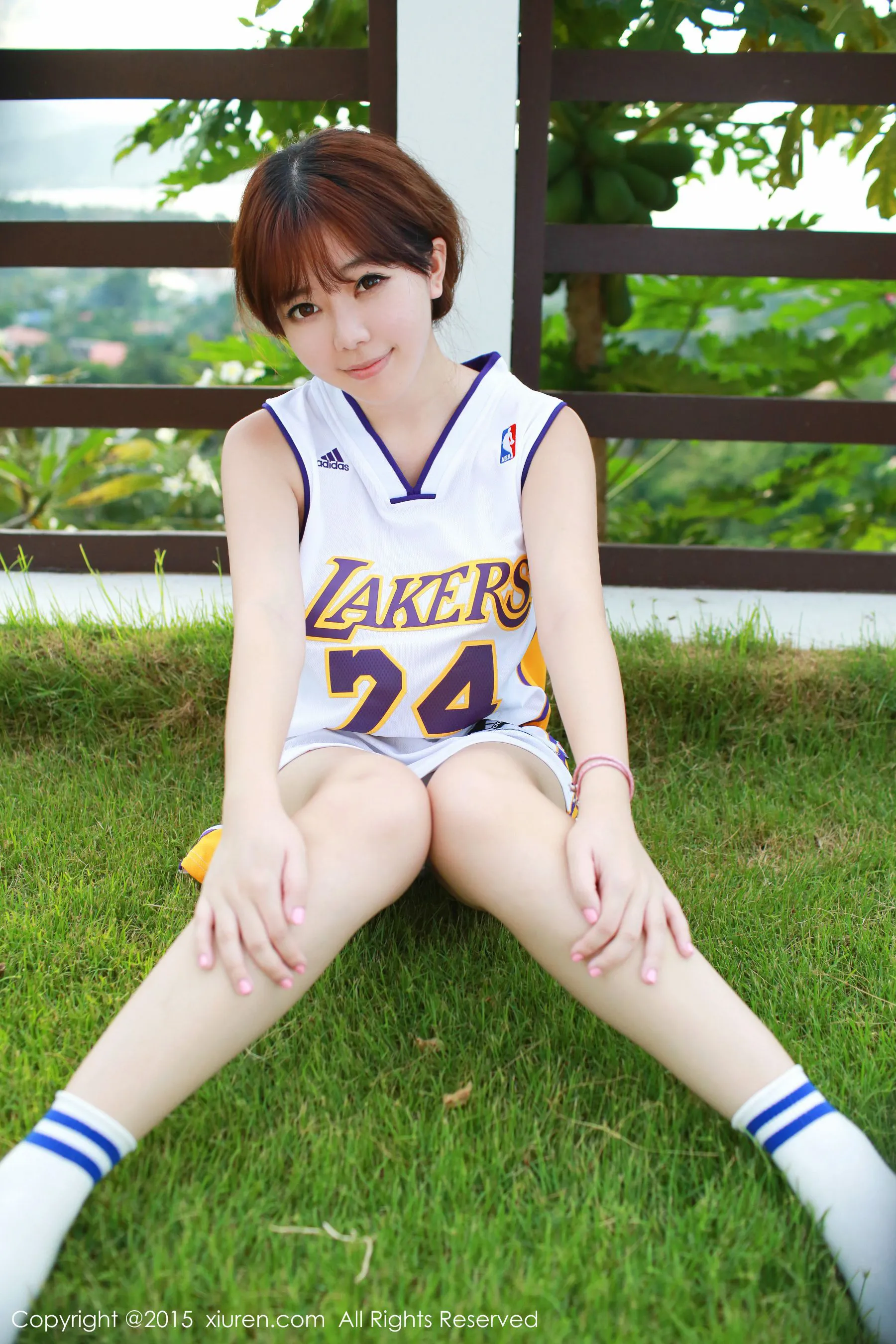 图片[1] - 刘飞儿Faye《科比篮球服+布条内衣》 秀人网 No.452 - 机器猫次元 - 机器猫次元