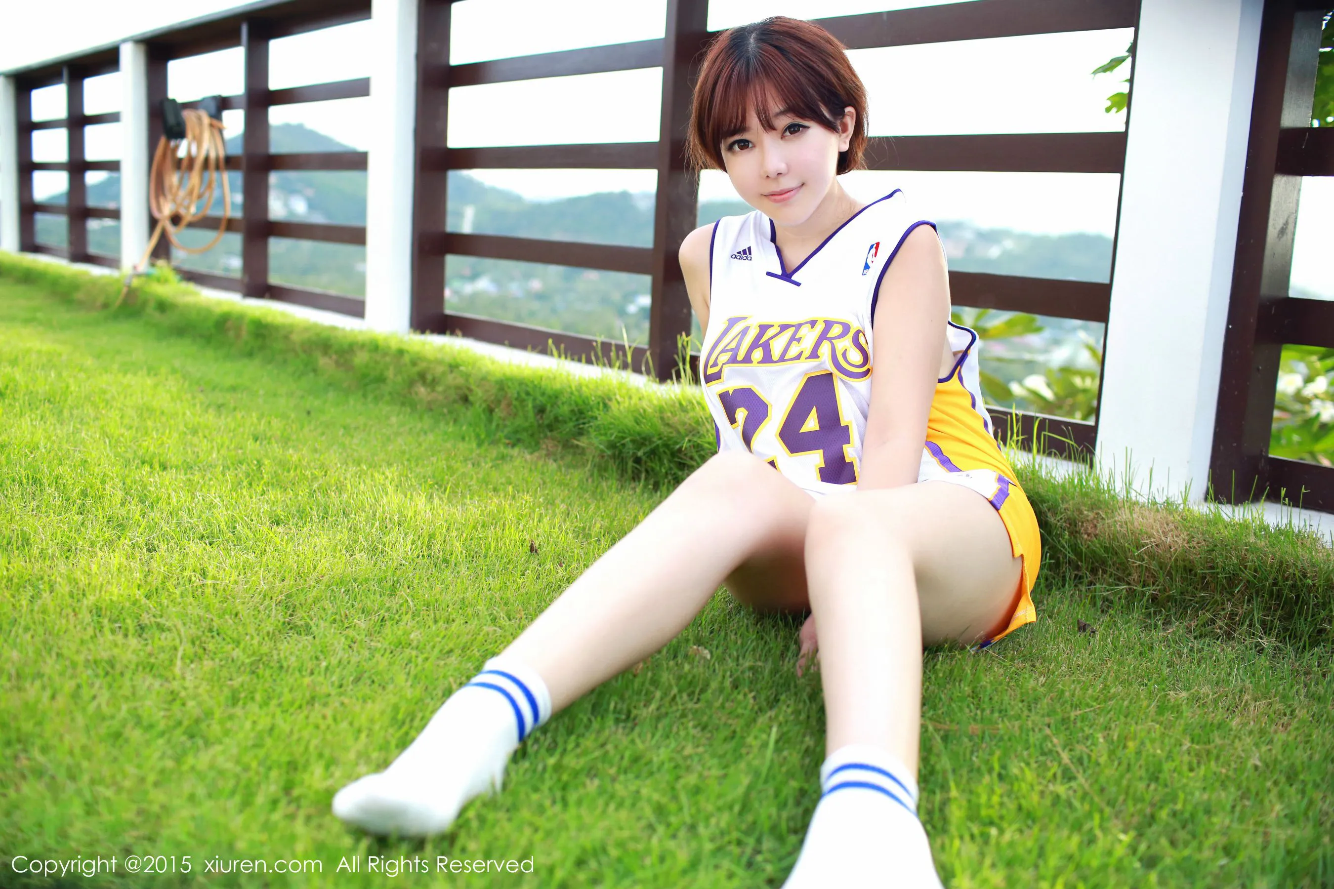 图片[8] - 刘飞儿Faye《科比篮球服+布条内衣》 秀人网 No.452 - 机器猫次元 - 机器猫次元
