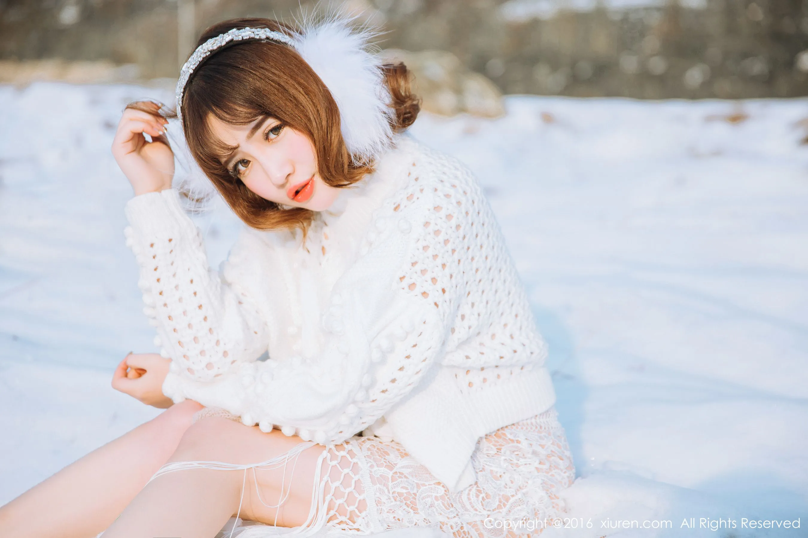 图片[3] - 徐cake《新春雪景套图》 秀人网 No.484 - 机器猫次元 - 机器猫次元