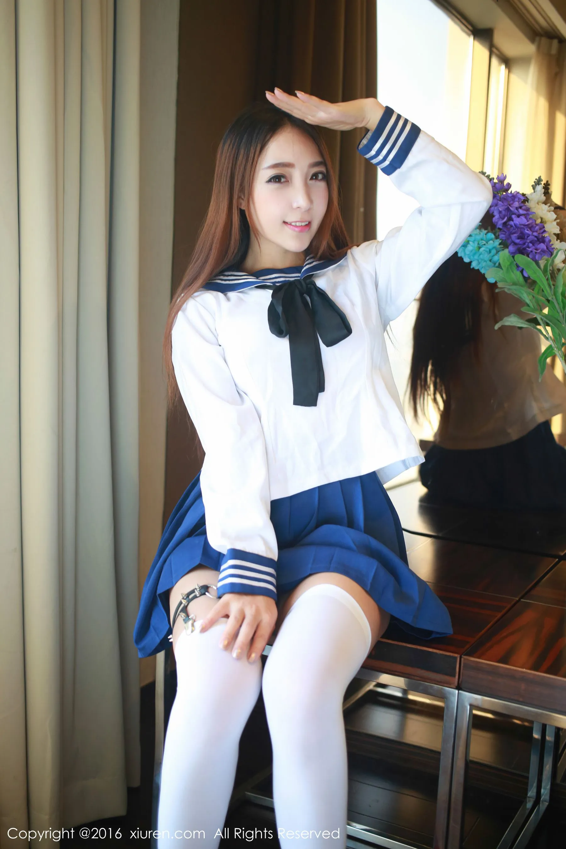 图片[7] - 黄歆苑《学生装制服诱惑+抹胸内衣》 秀人网 No.486 - 机器猫次元 - 机器猫次元