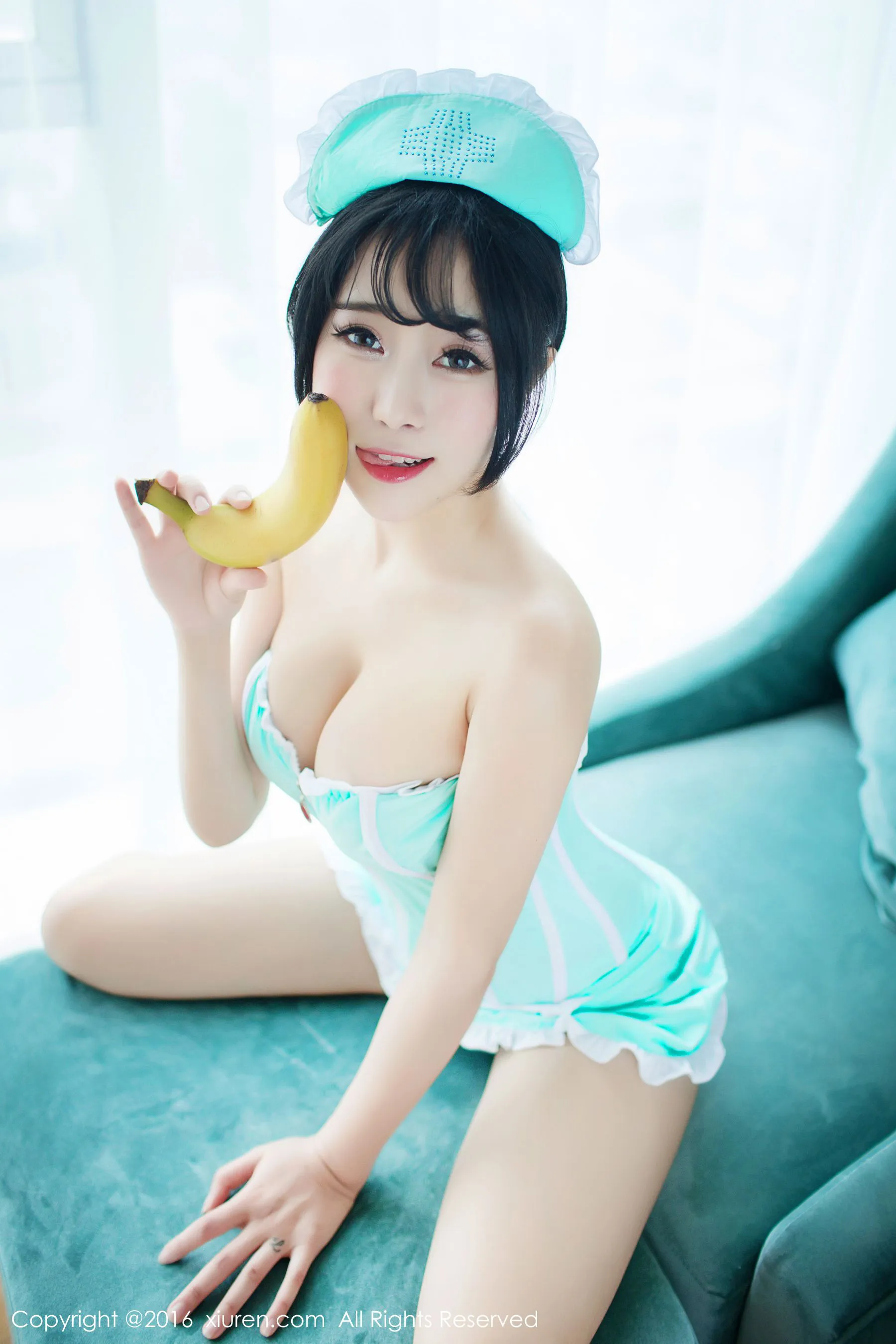 图片[8] - 兜豆靓Youlina《香蕉小护士》 秀人网 No.550 - 机器猫次元 - 机器猫次元