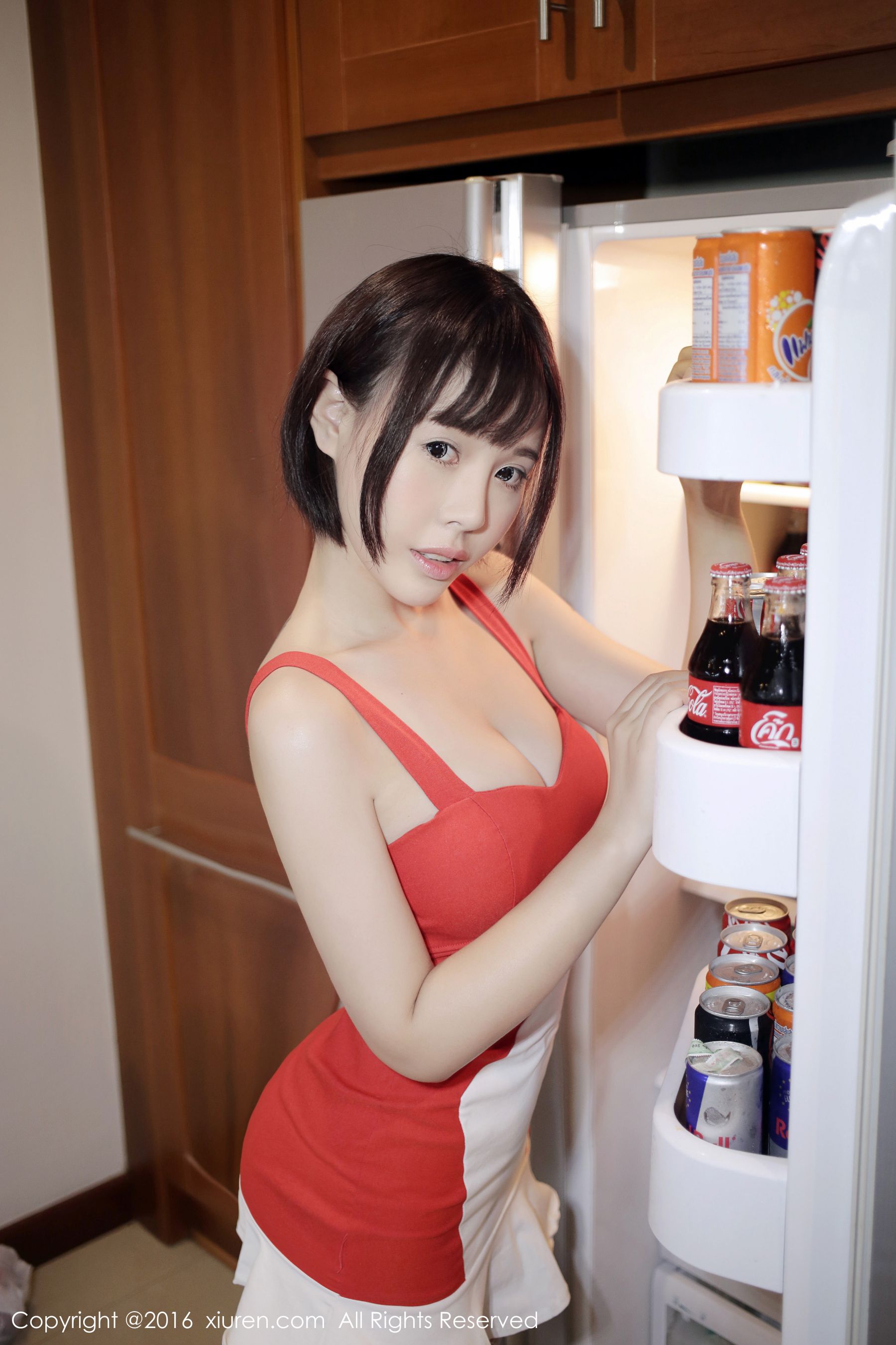 图片[5] - Evelyn艾莉《小红裙》 秀人网 No.665 - 机器猫次元 - 机器猫次元