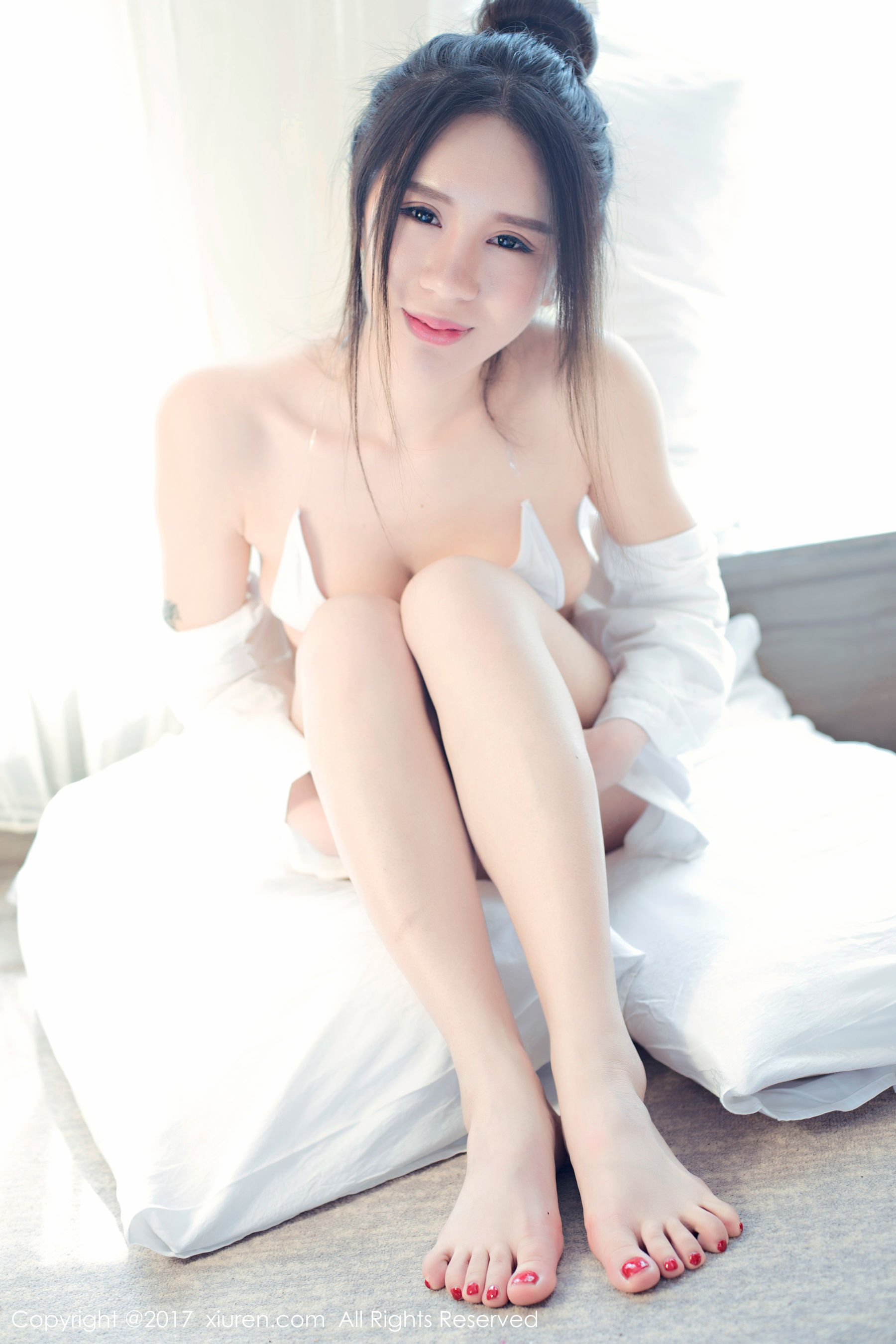 图片[2] - 欧阳若依《白色比基尼和大尺度蕾丝女仆死库水》 秀人网XIUREN No.715 - 机器猫次元 - 机器猫次元