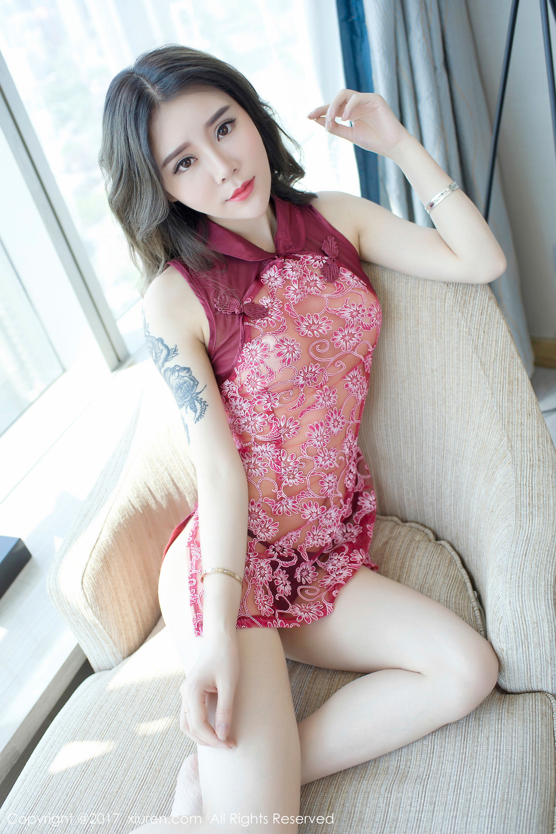 图片[1] - 爱丽莎Lisa《旗袍诱惑+浴室性感》 秀人网XIUREN No.763 - 机器猫次元 - 机器猫次元