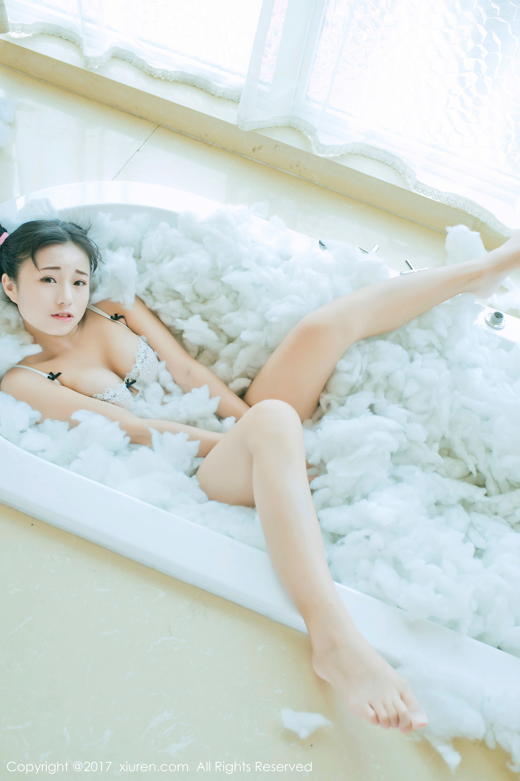 图片[4] - 仓井优香《白色蕾丝吊带系列+连体日系高中体操服》 XiuRen 秀人网 NO.805 - 机器猫次元 - 机器猫次元