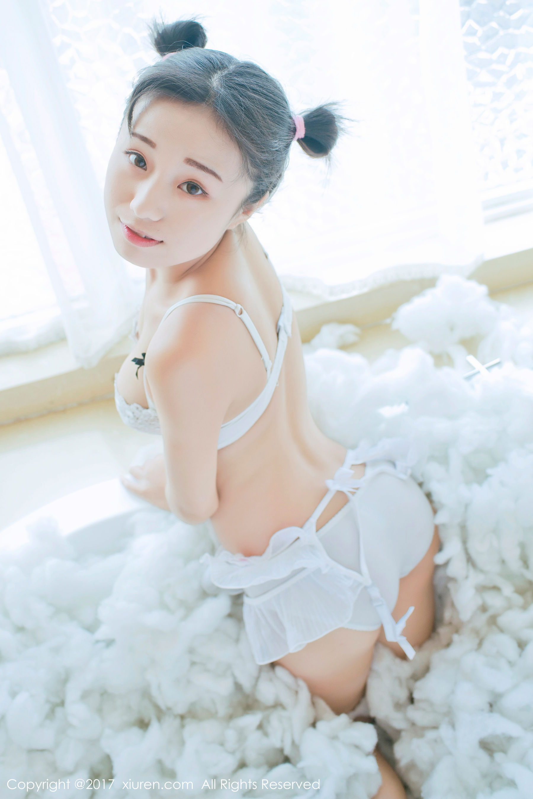图片[2] - 仓井优香《白色蕾丝吊带系列+连体日系高中体操服》 XiuRen 秀人网 NO.805 - 机器猫次元 - 机器猫次元