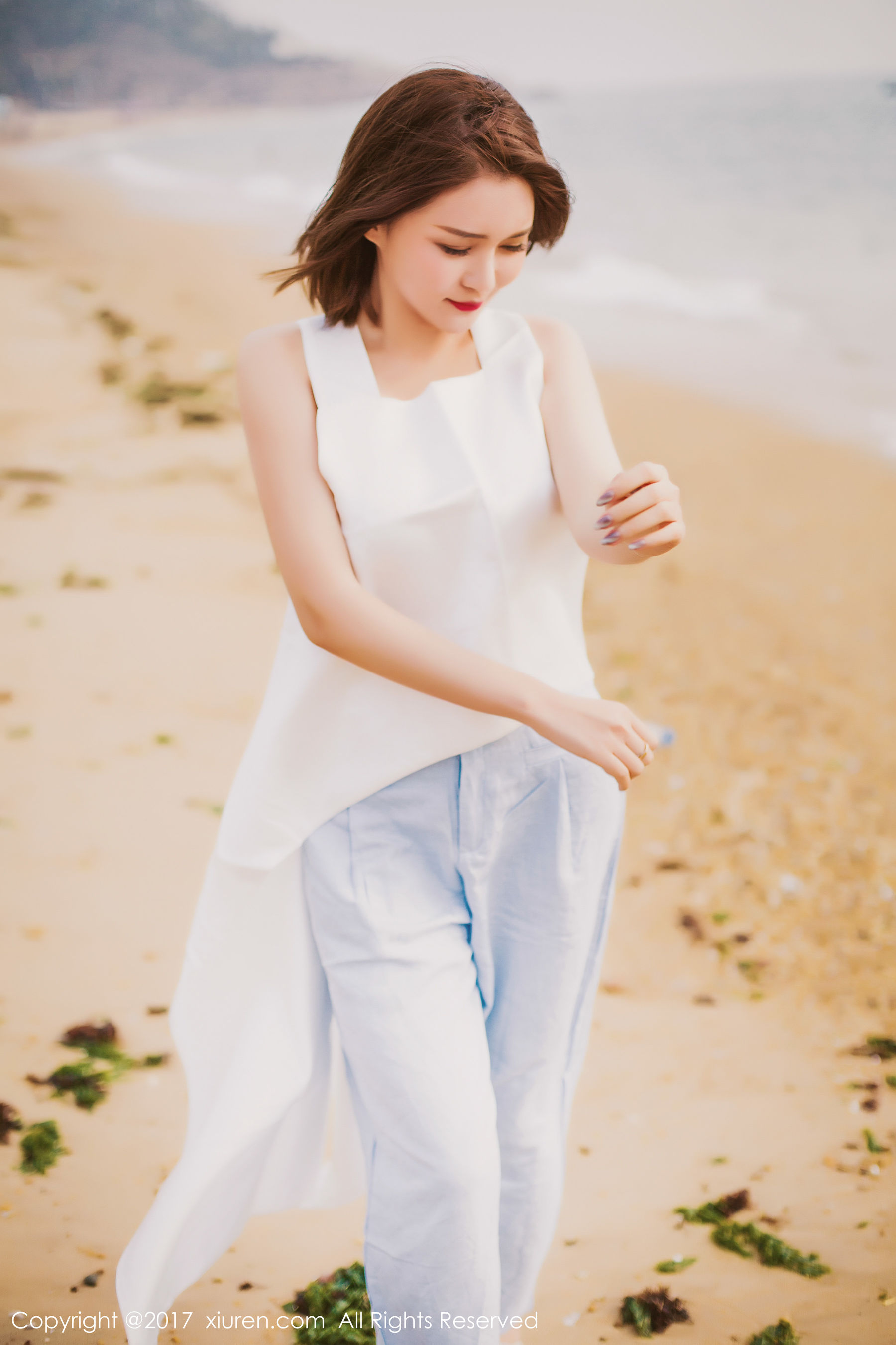 图片[4] - 廿十(凯竹)《海边唯美风+性感室内》 秀人 NO.879 - 机器猫次元 - 机器猫次元