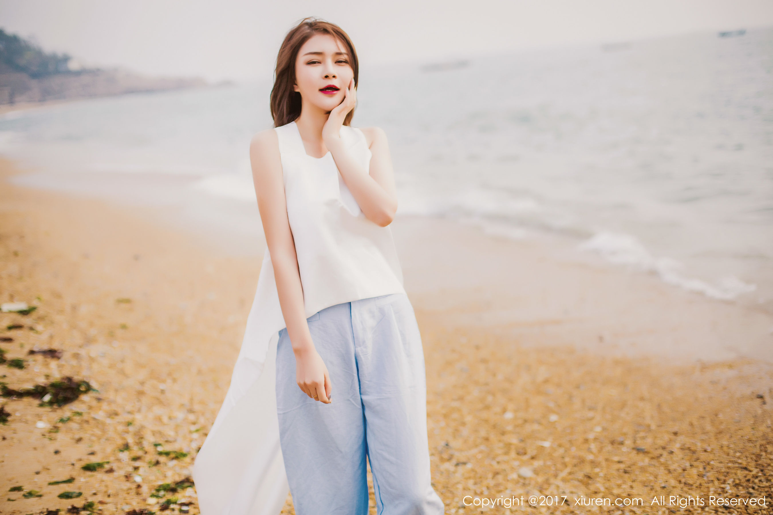 图片[7] - 廿十(凯竹)《海边唯美风+性感室内》 秀人 NO.879 - 机器猫次元 - 机器猫次元
