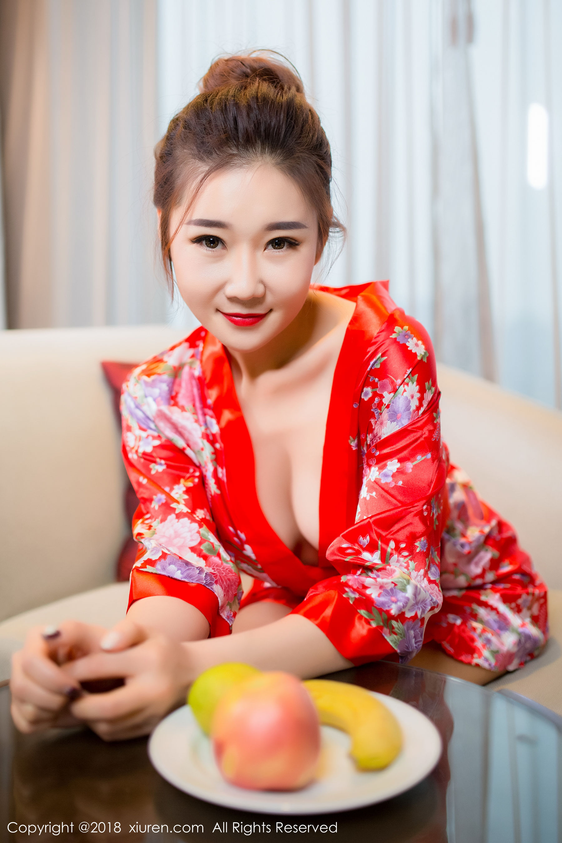图片[4] - 棉花糖candy《华丽和服+半透丝袜》 秀人 No.892 - 机器猫次元 - 机器猫次元