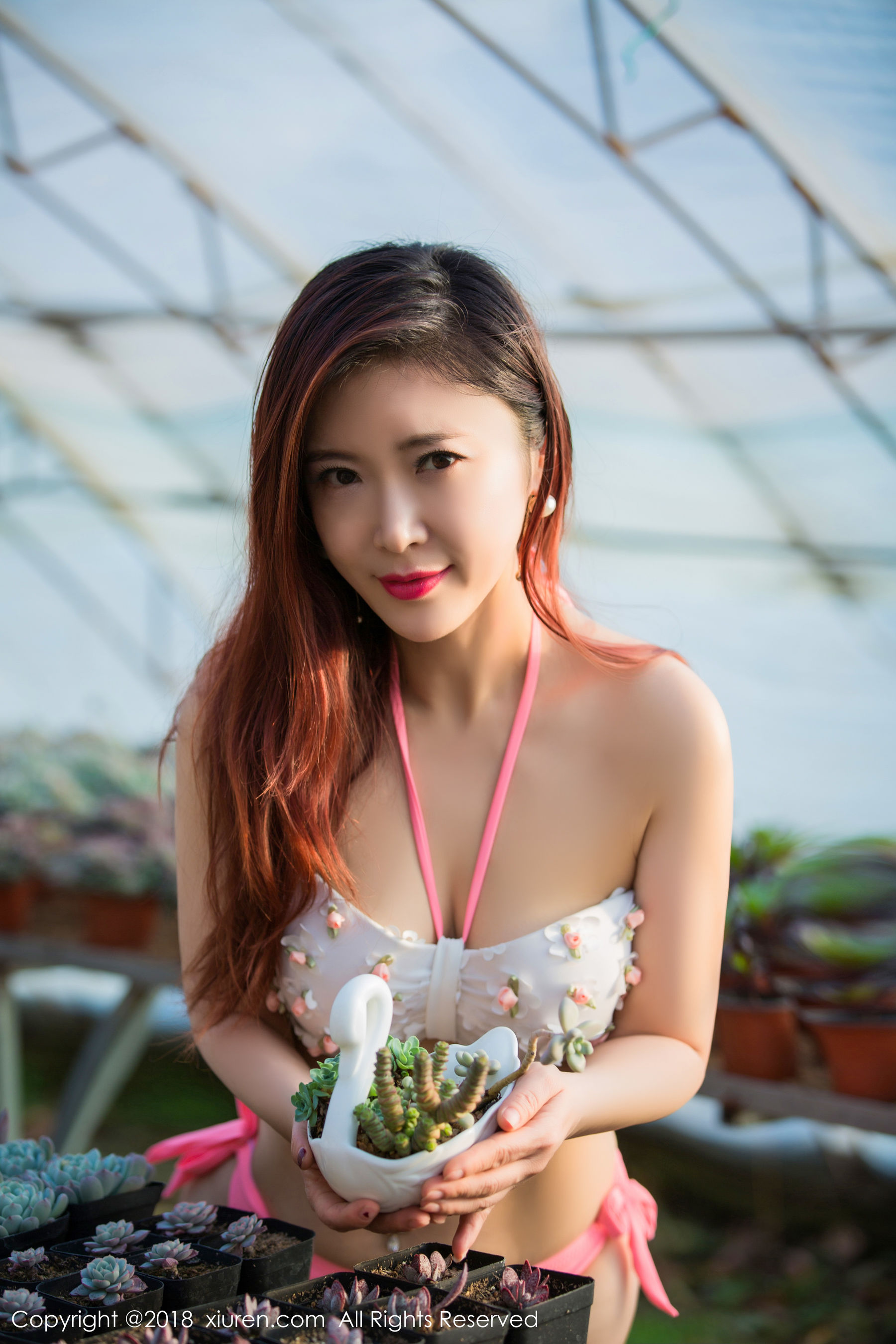 图片[7] - 西希白兔《花房》 秀人 No.924 - 机器猫次元 - 机器猫次元