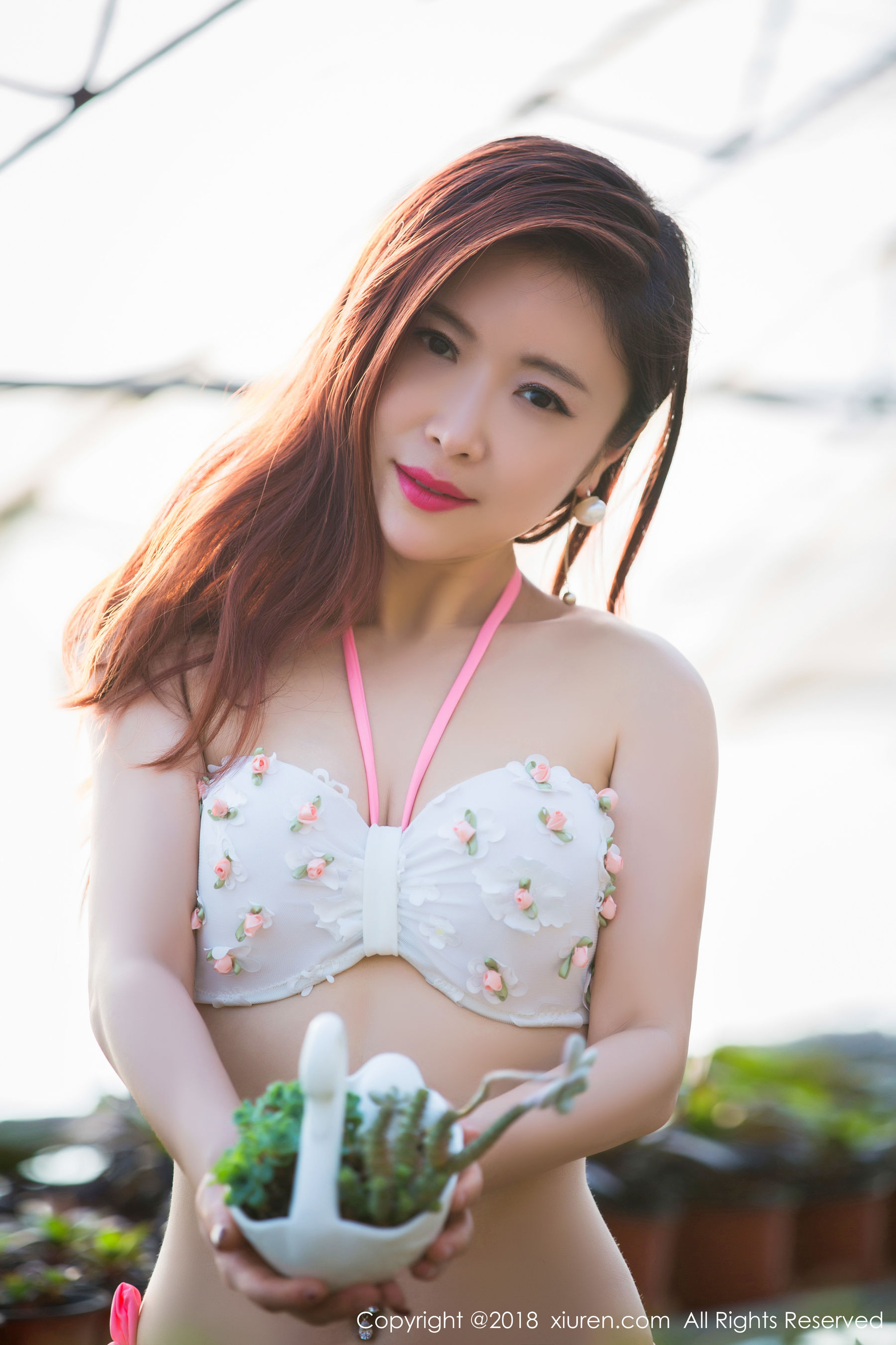 图片[6] - 西希白兔《花房》 秀人 No.924 - 机器猫次元 - 机器猫次元