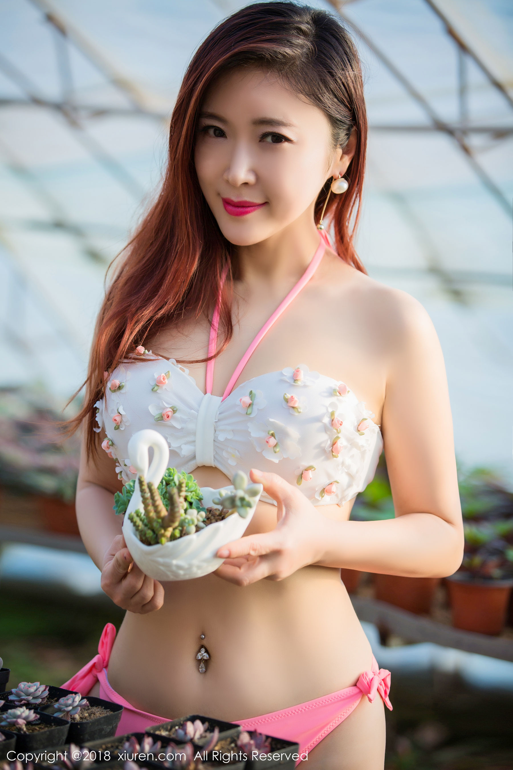 图片[5] - 西希白兔《花房》 秀人 No.924 - 机器猫次元 - 机器猫次元