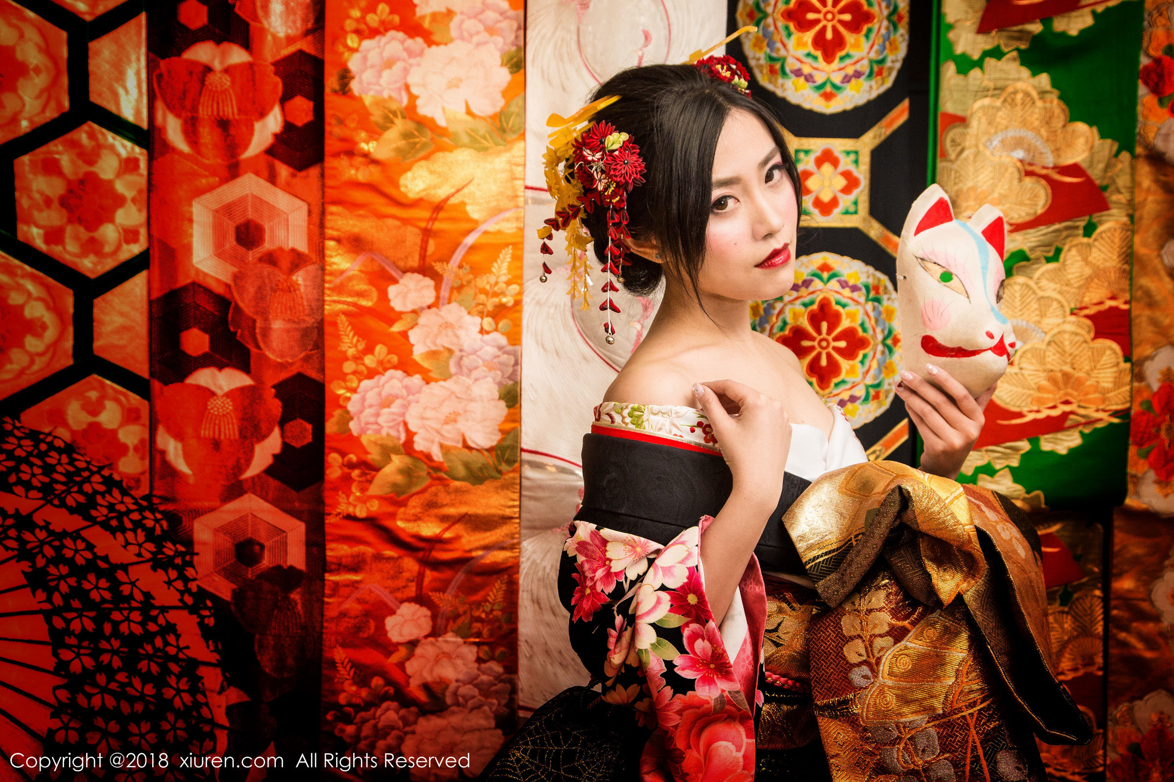 图片[8] - 许诺Sabrina《花魁》 秀人 No.930 - 机器猫次元 - 机器猫次元