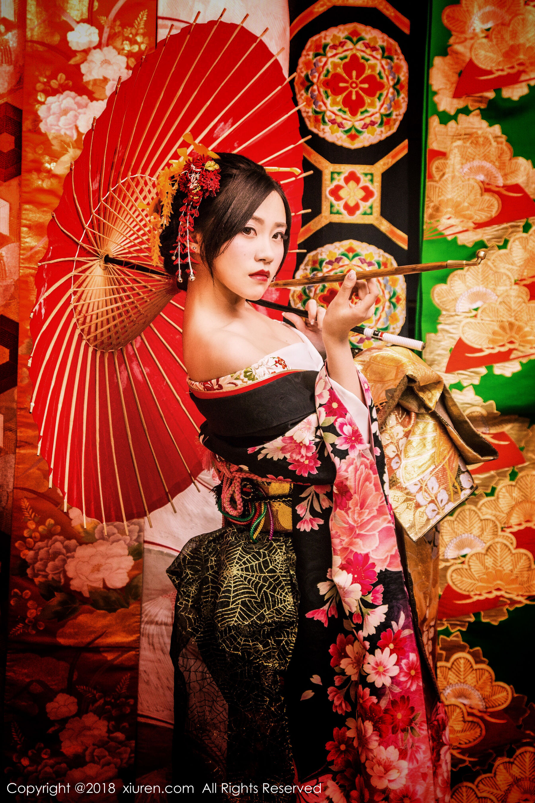 图片[1] - 许诺Sabrina《花魁》 秀人 No.930 - 机器猫次元 - 机器猫次元