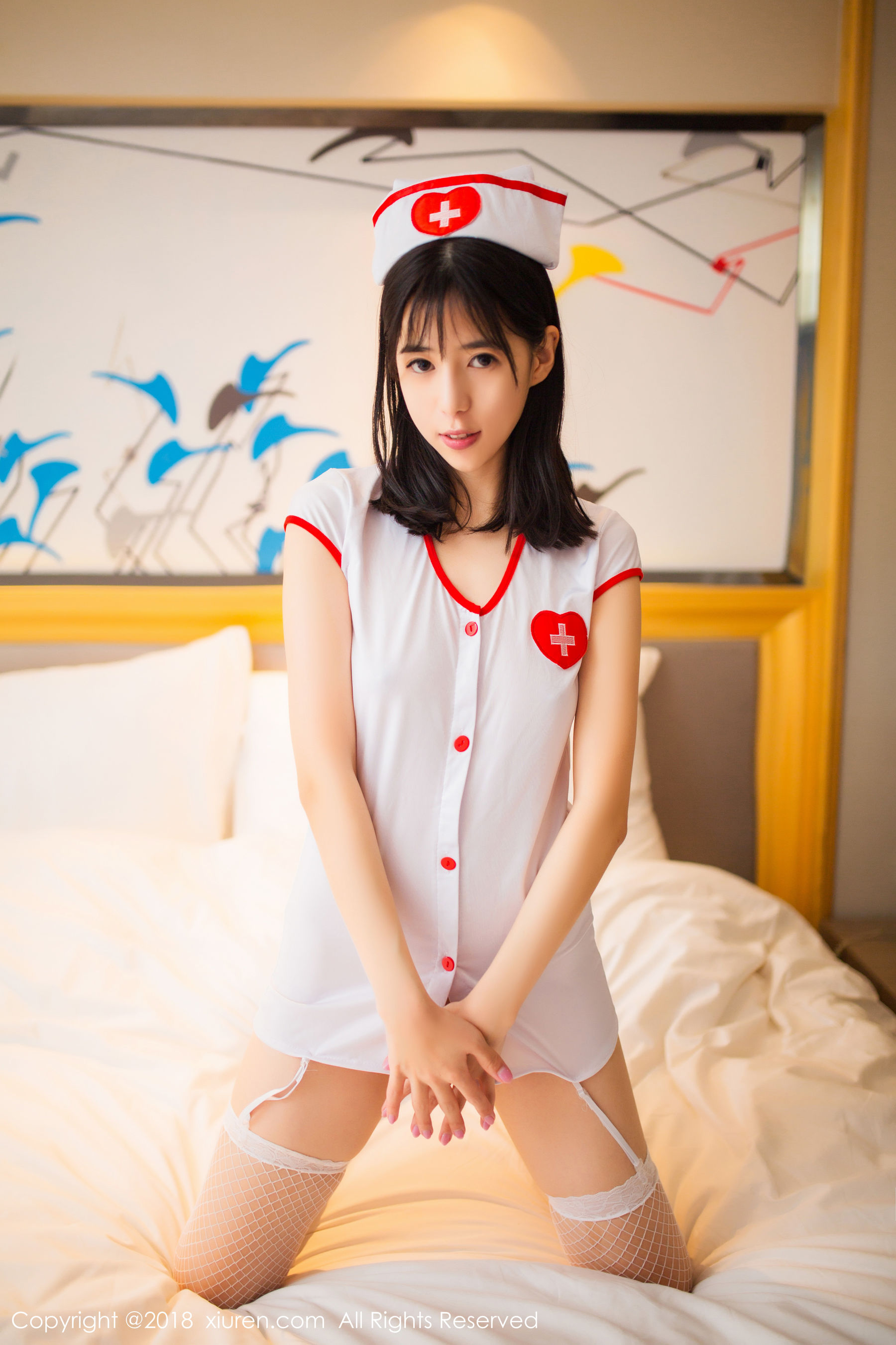 图片[1] - 艾栗栗栗栗栗栗吖《温柔贴心的护士》 XiuRen 秀人网 No.996 - 机器猫次元 - 机器猫次元