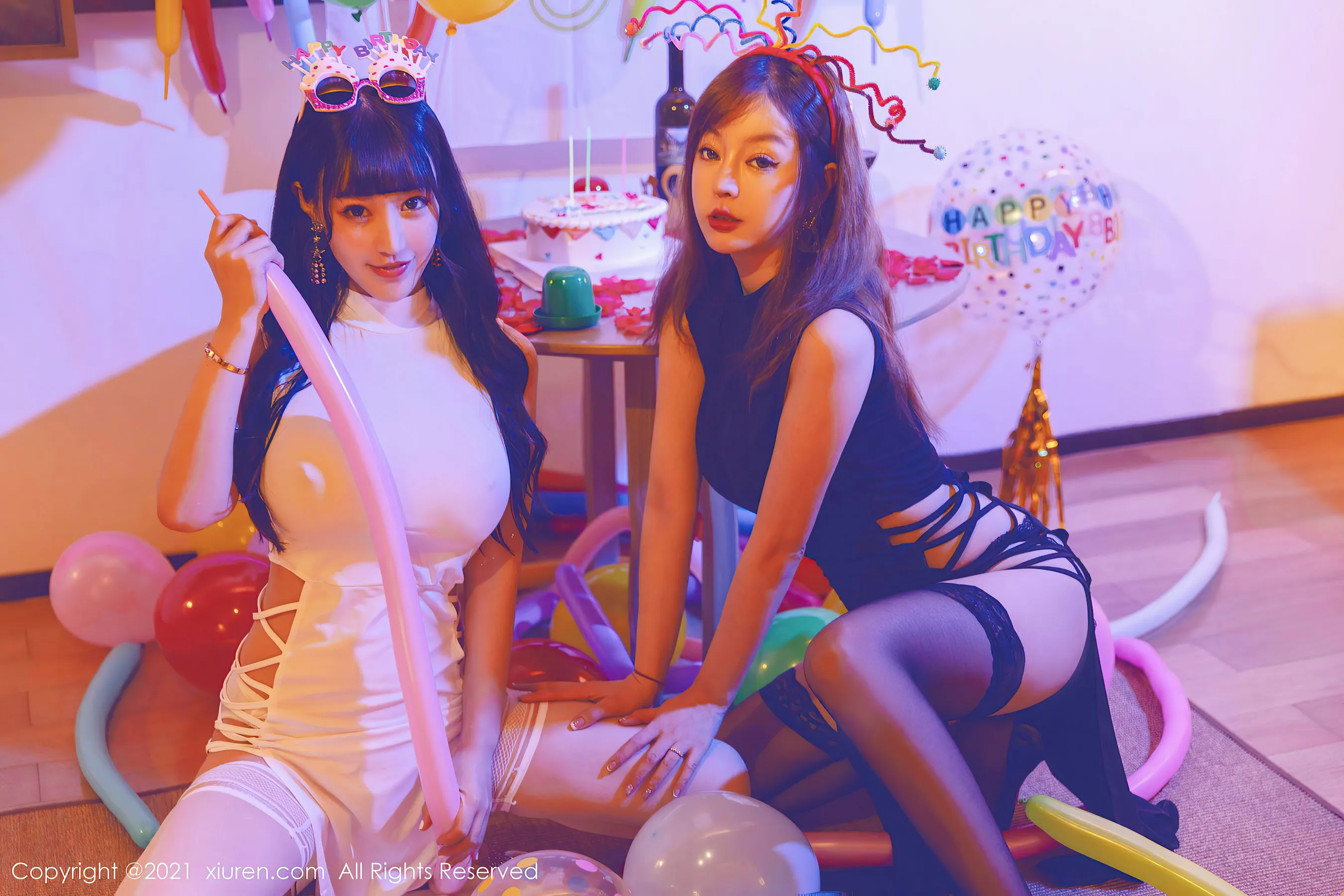 图片[2] - 秀人 No.4025 朱可儿Flower、王雨纯 - 机器猫次元 - 机器猫次元