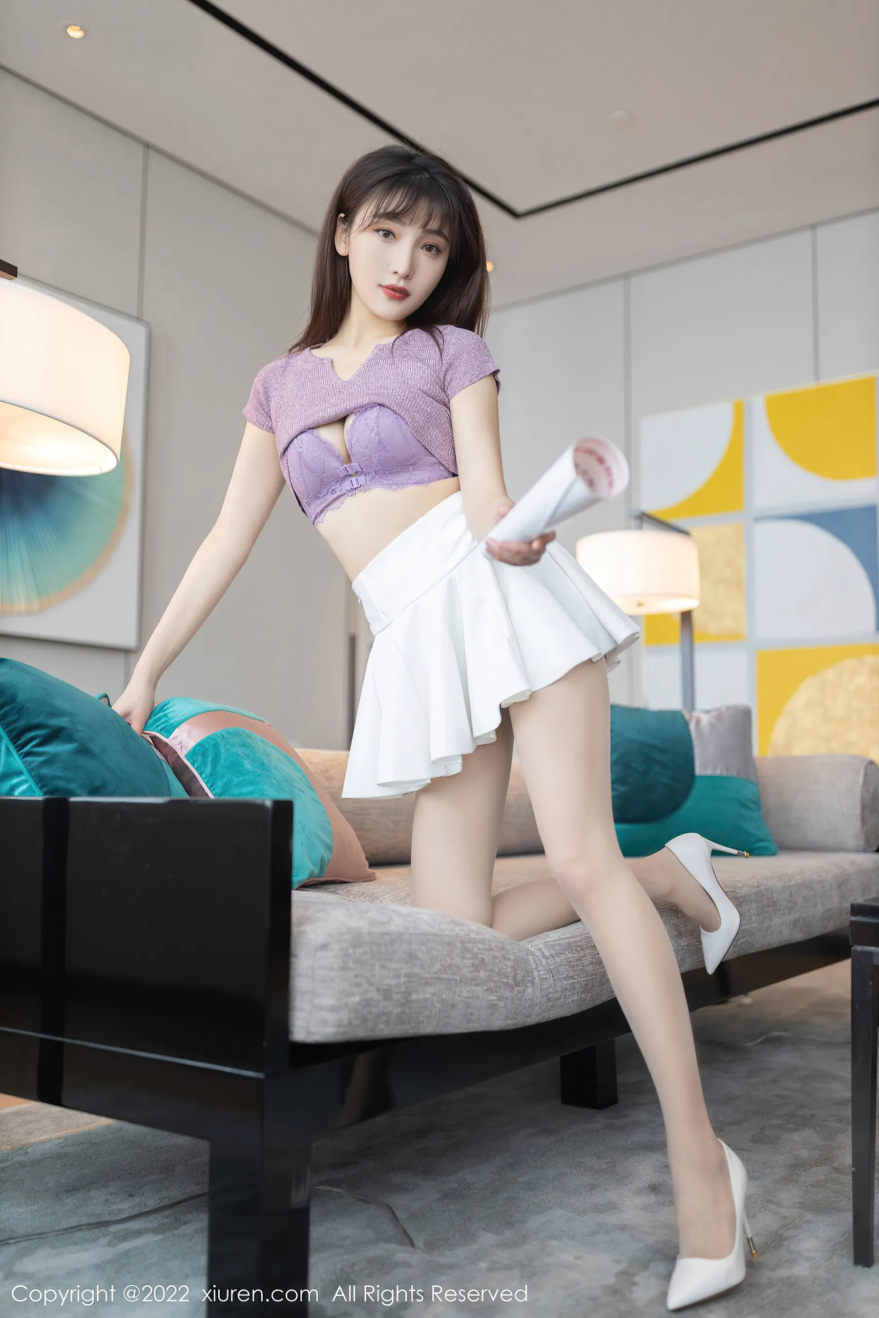 图片[8] - 秀人网 No.4570 陆萱萱 清纯美腿大学生 - 机器猫次元 - 机器猫次元