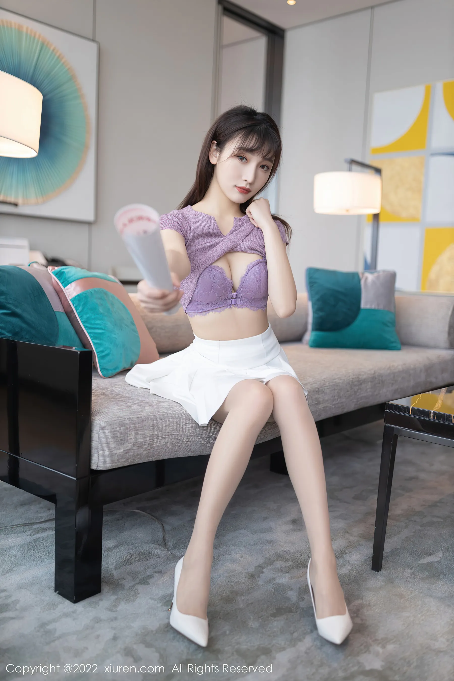 图片[3] - 秀人网 No.4570 陆萱萱 清纯美腿大学生 - 机器猫次元 - 机器猫次元