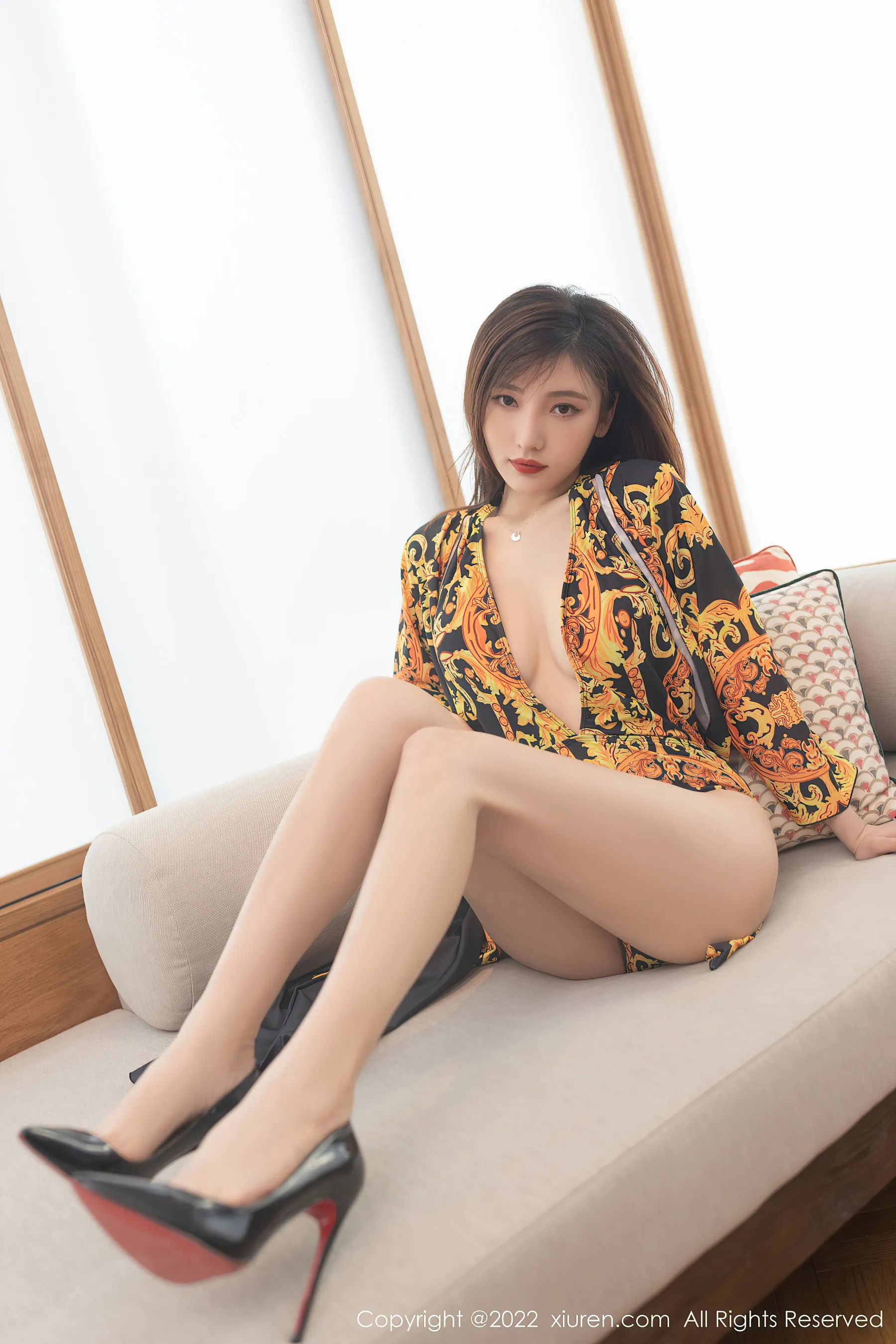 图片[5] - 秀人网 No.4735 陆萱萱 深圳旅拍酒店写真 - 机器猫次元 - 机器猫次元
