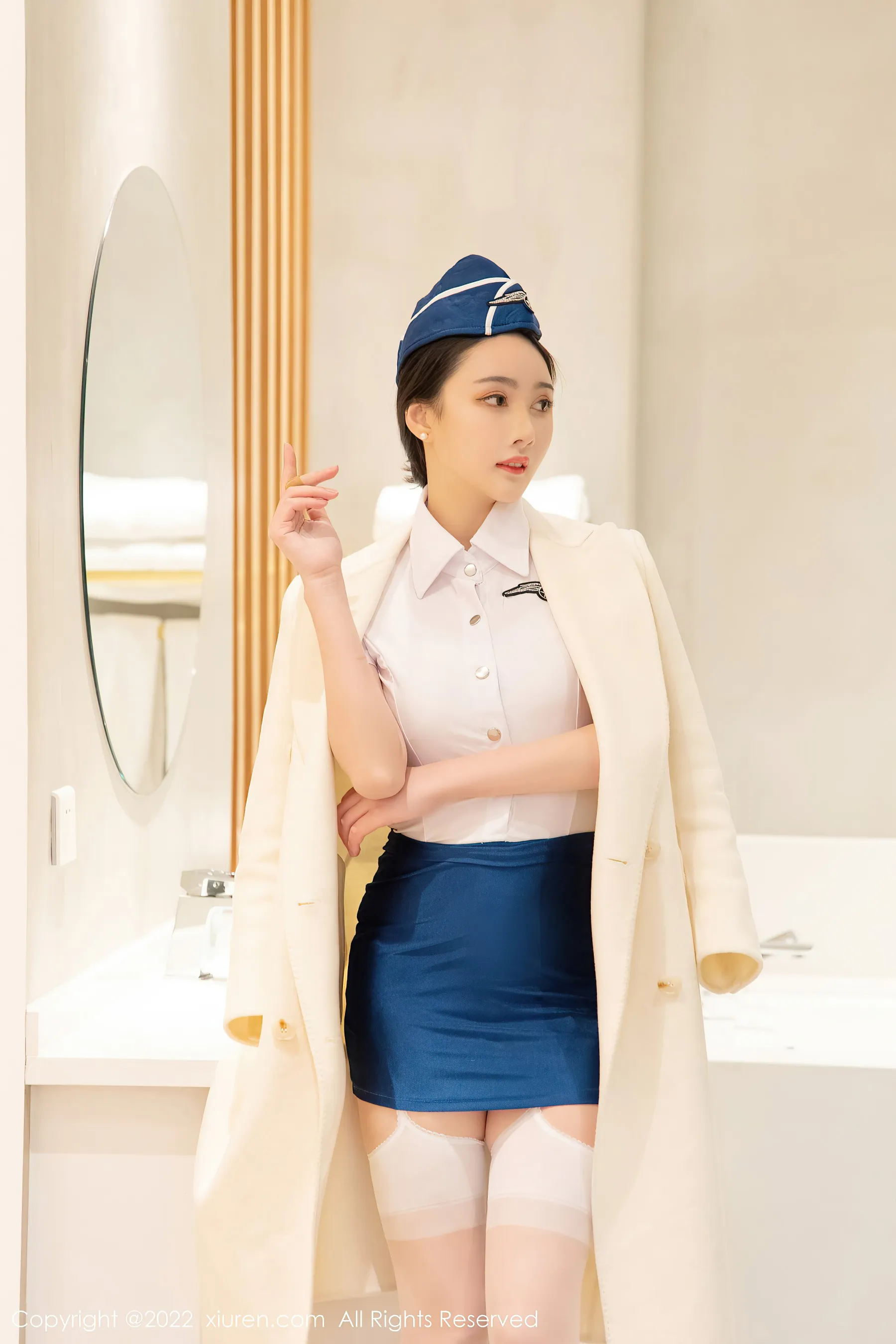 图片[2] - 秀人网 No.4750 summer宝宝 空姐制服丝袜 - 机器猫次元 - 机器猫次元