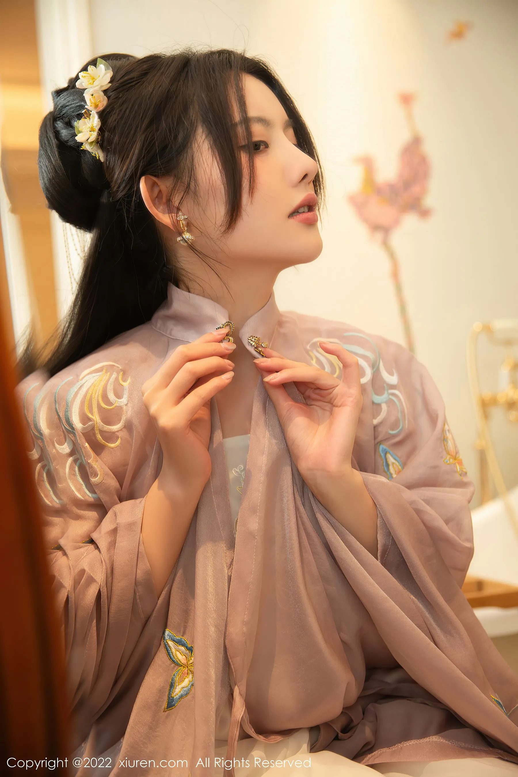 图片[1] - 秀人网 No.4945 就是阿朱啊 古装美腿 - 机器猫次元 - 机器猫次元