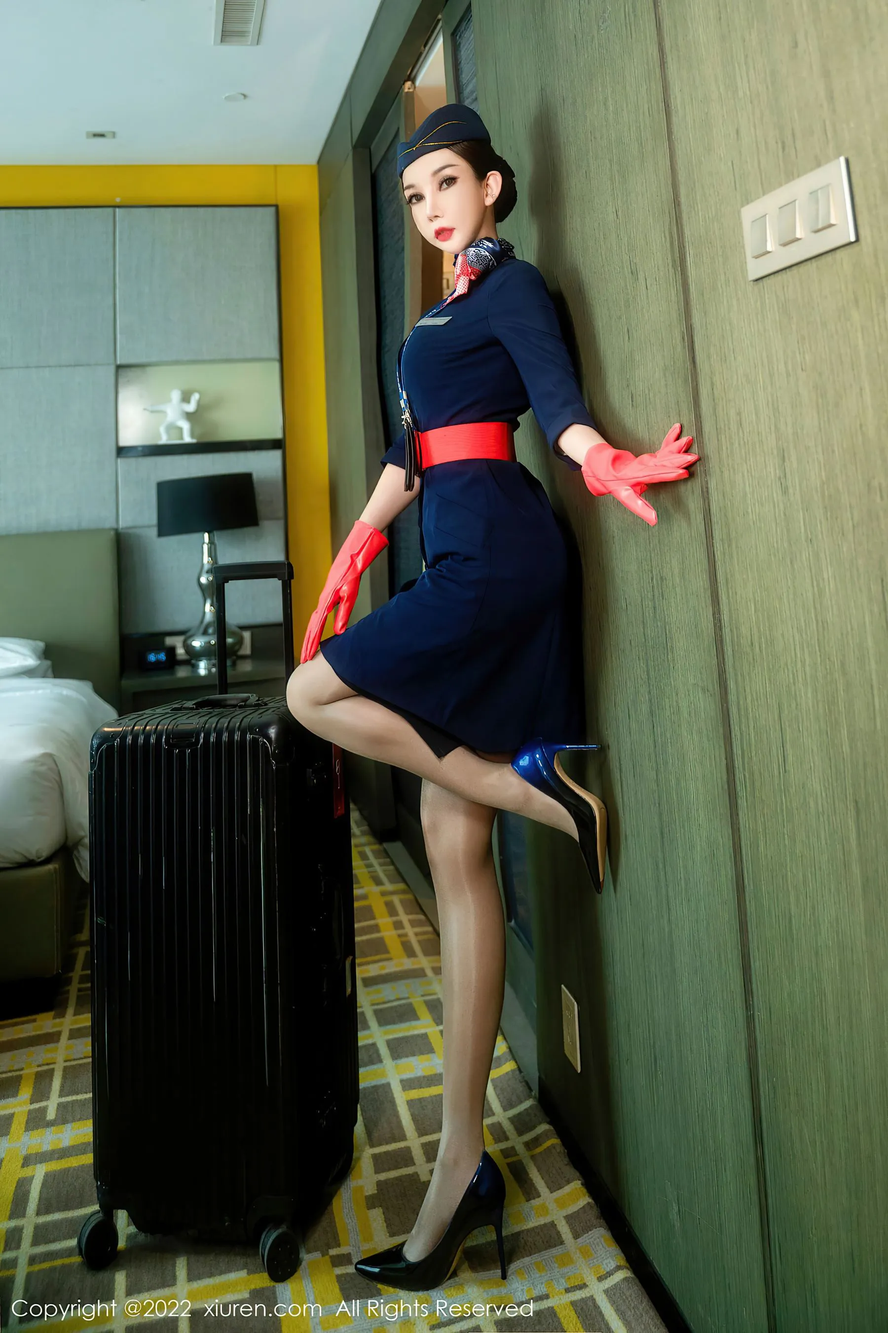 图片[1] - 秀人网 No.5609 陈怡曼 制服美腿 - 机器猫次元 - 机器猫次元