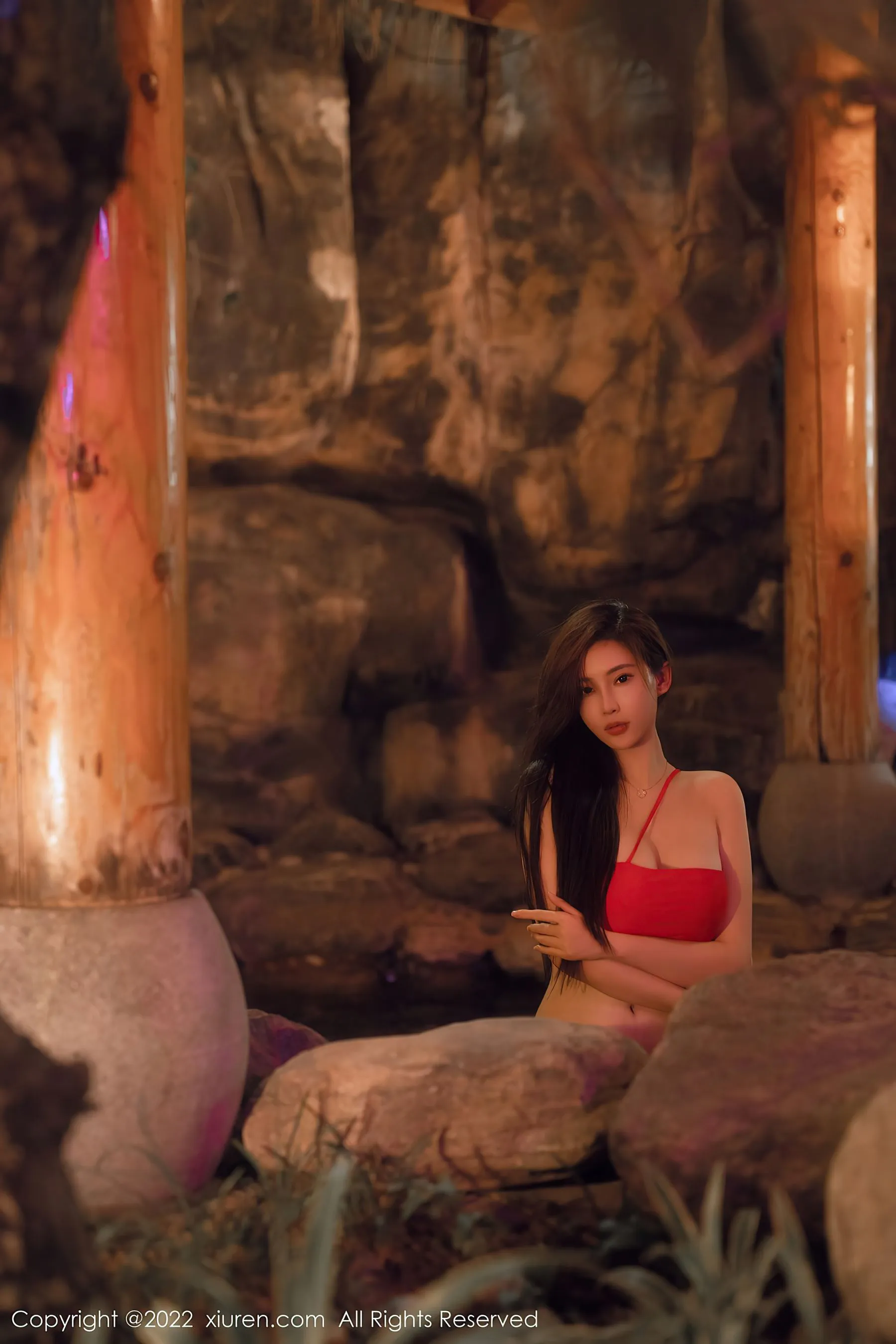 图片[8] - 秀人网 No.6014 Carol周妍希 温泉写真 - 机器猫次元 - 机器猫次元