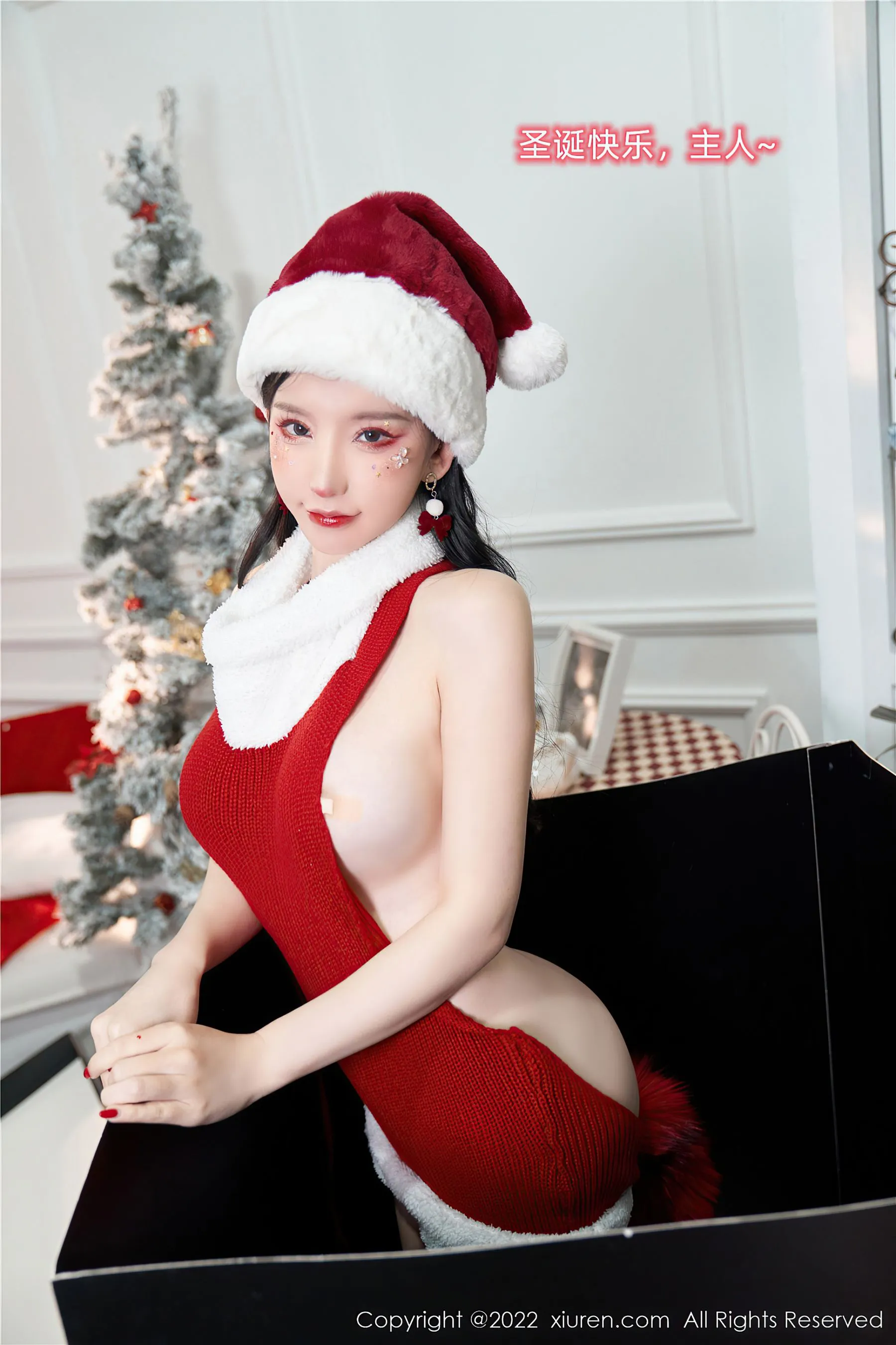 图片[1] - 秀人网 No.6038 周于希Sally 圣诞美臀 - 机器猫次元 - 机器猫次元