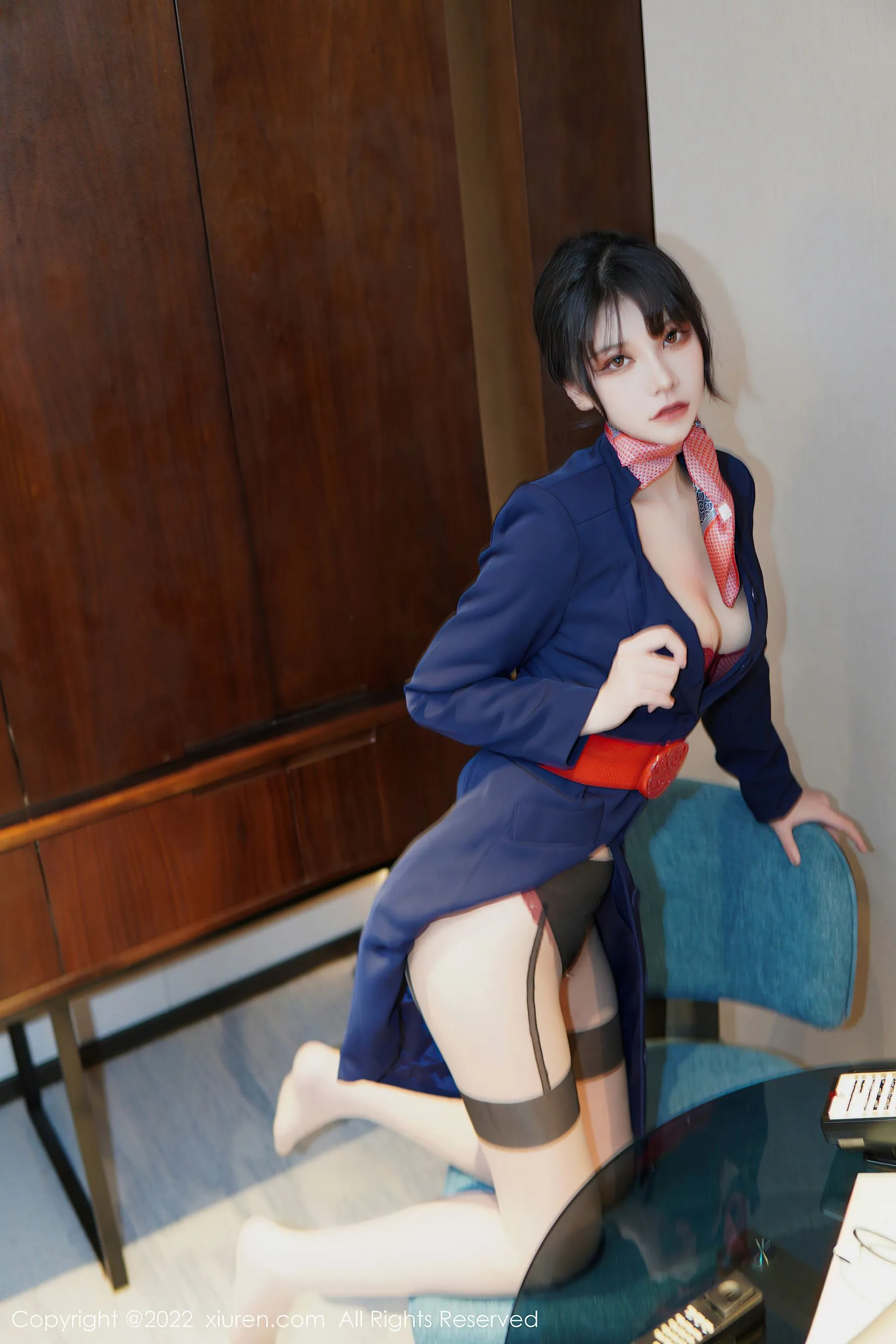 图片[7] - 秀人网 No.6048 桃桃子_ 空姐制服 - 机器猫次元 - 机器猫次元