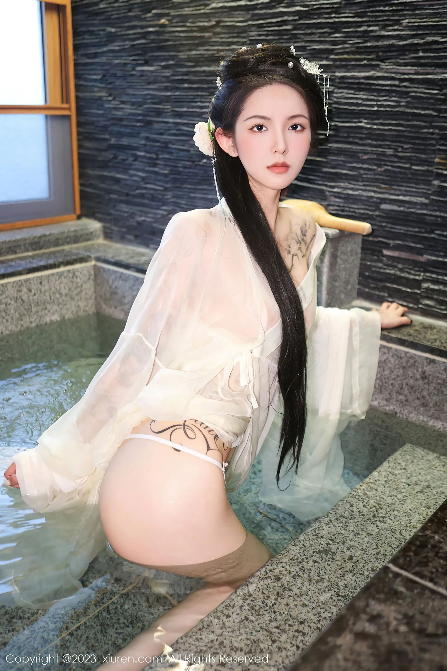 图片[2] - 秀人网 No.6430 乔一一 古装美腿 - 机器猫次元 - 机器猫次元