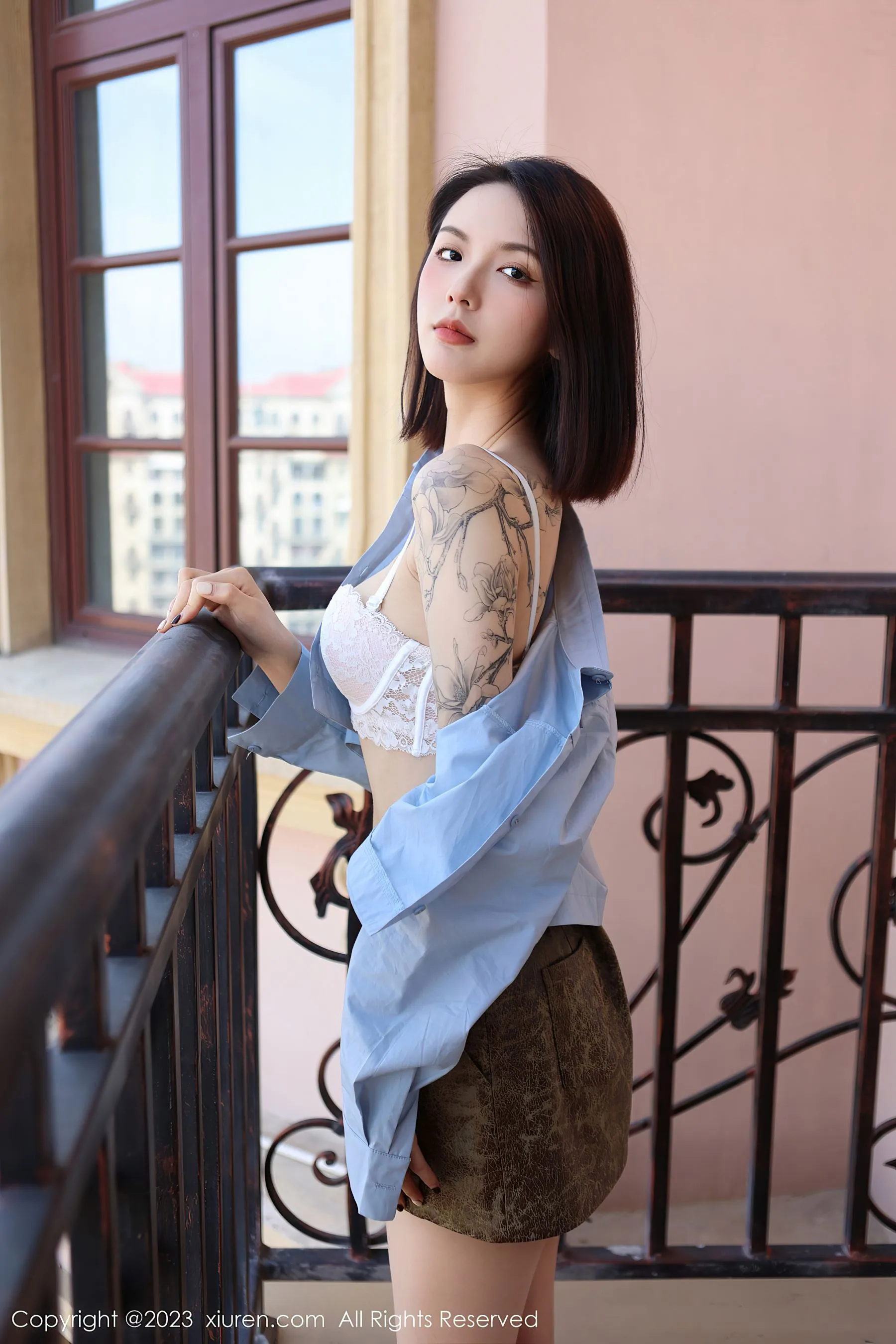 图片[1] - 秀人网 No.6661 乔一一 短裙美腿 - 机器猫次元 - 机器猫次元
