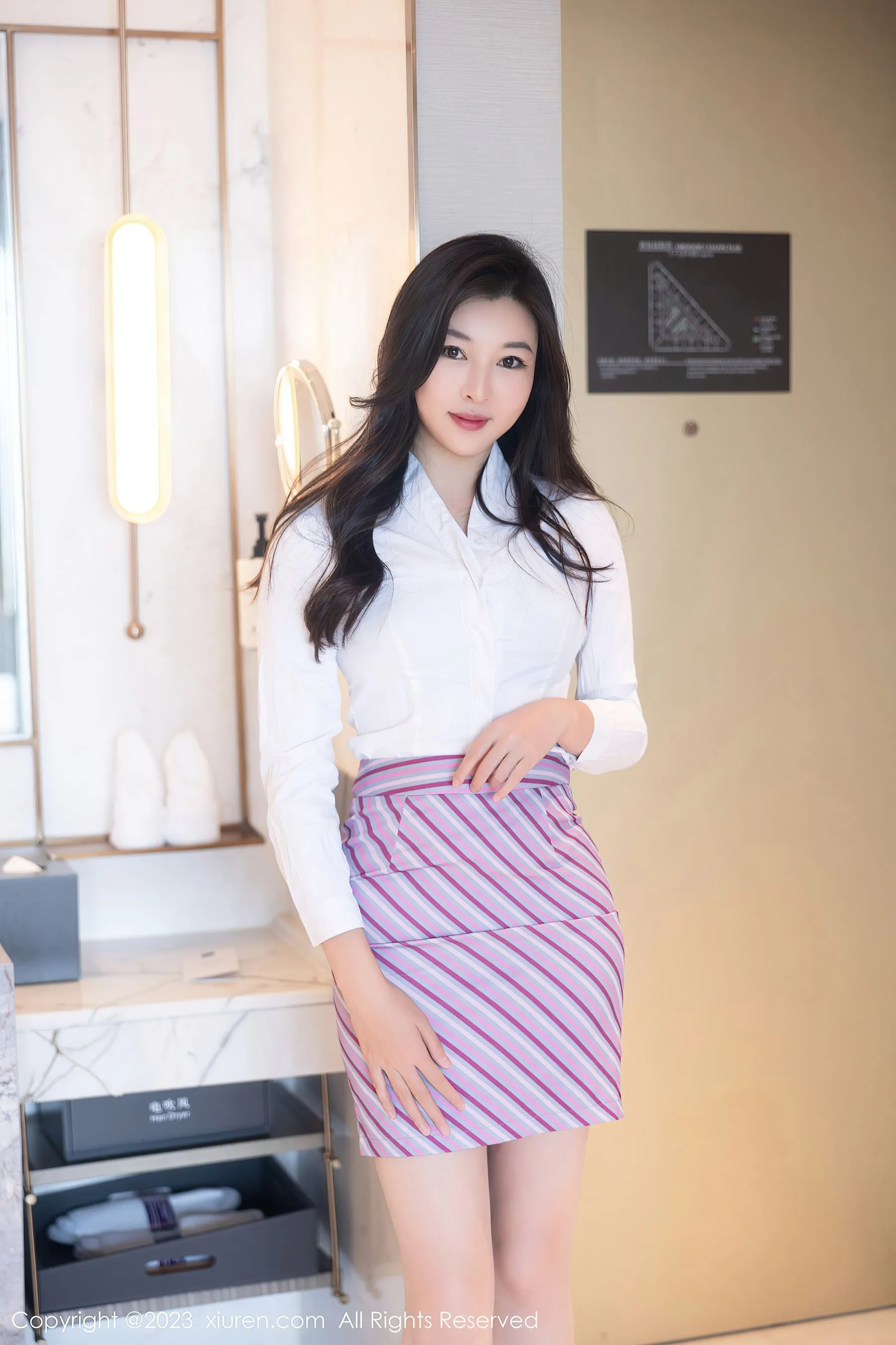 图片[1] - 秀人网 No.6741 卡卡酱 空姐制服 - 机器猫次元 - 机器猫次元