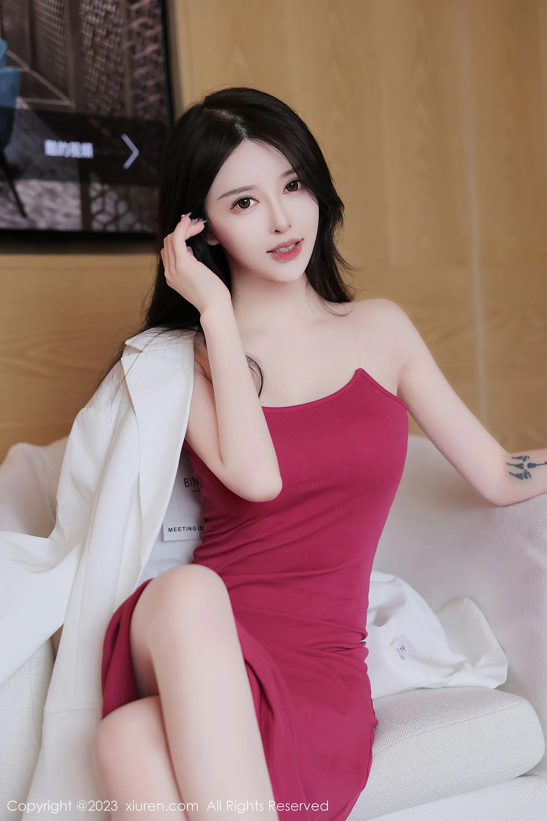 图片[1] - 秀人网 No.6778 玉兔miki 吊带裙美腿 - 机器猫次元 - 机器猫次元