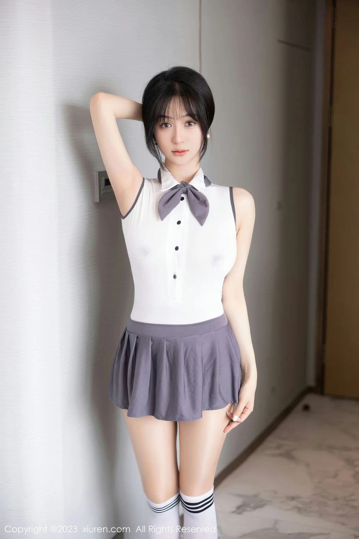 图片[6] - XiuRen 秀人 No.6818 柚琪Rich 轻透高开叉性感写真 [99P] - 机器猫次元 - 机器猫次元