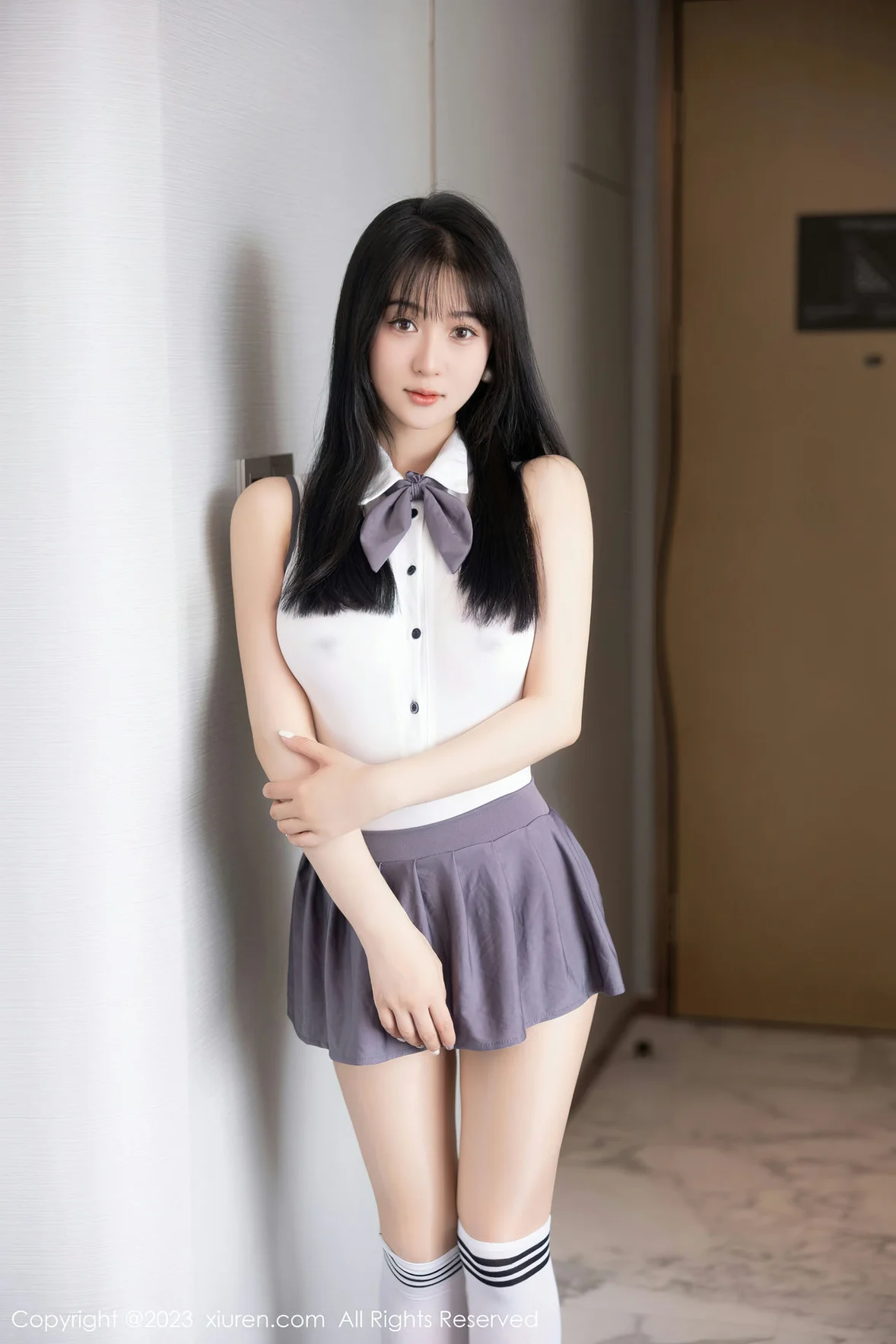图片[5] - XiuRen 秀人 No.6818 柚琪Rich 轻透高开叉性感写真 [99P] - 机器猫次元 - 机器猫次元