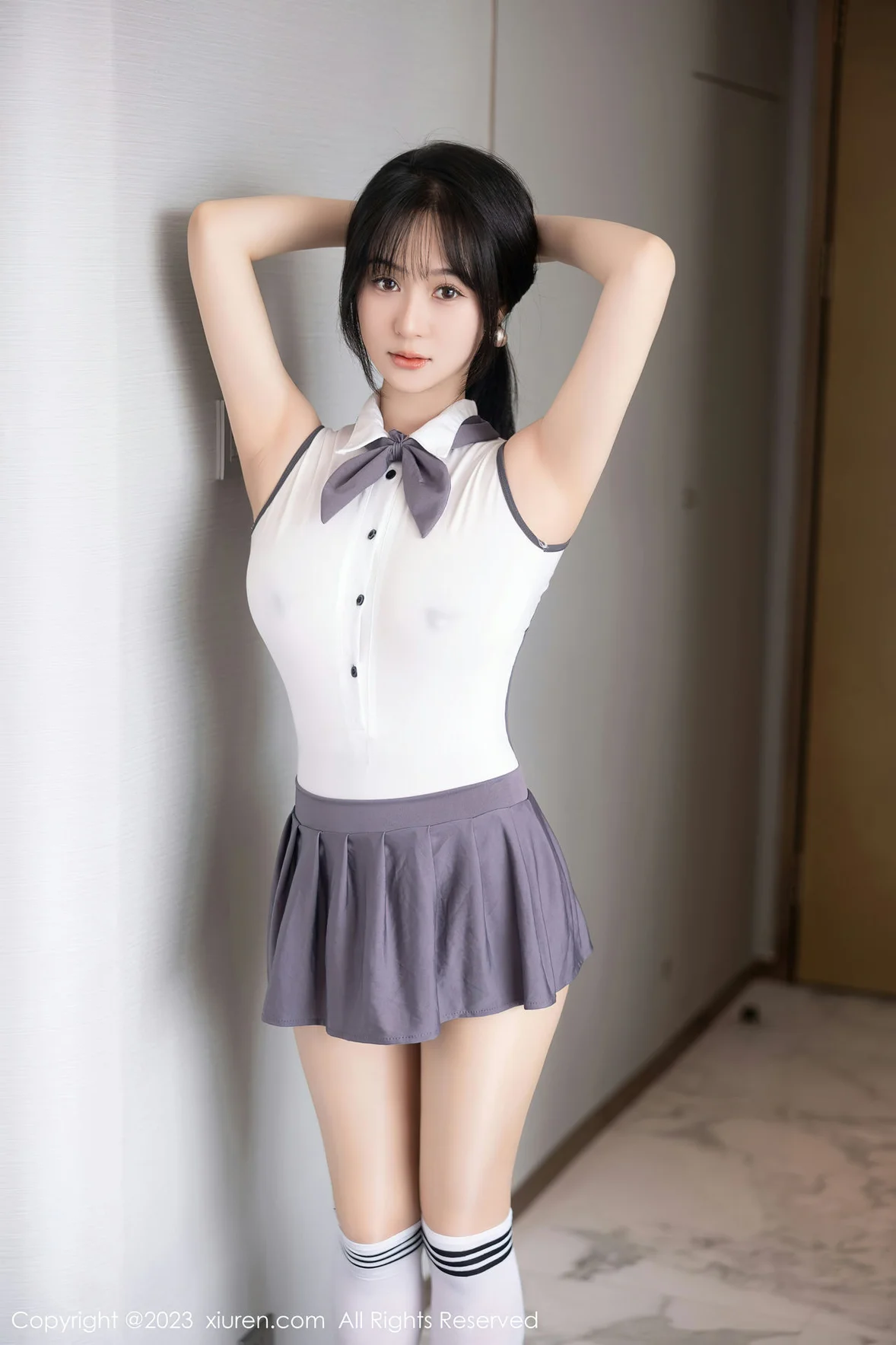 图片[7] - XiuRen 秀人 No.6818 柚琪Rich 轻透高开叉性感写真 [99P] - 机器猫次元 - 机器猫次元