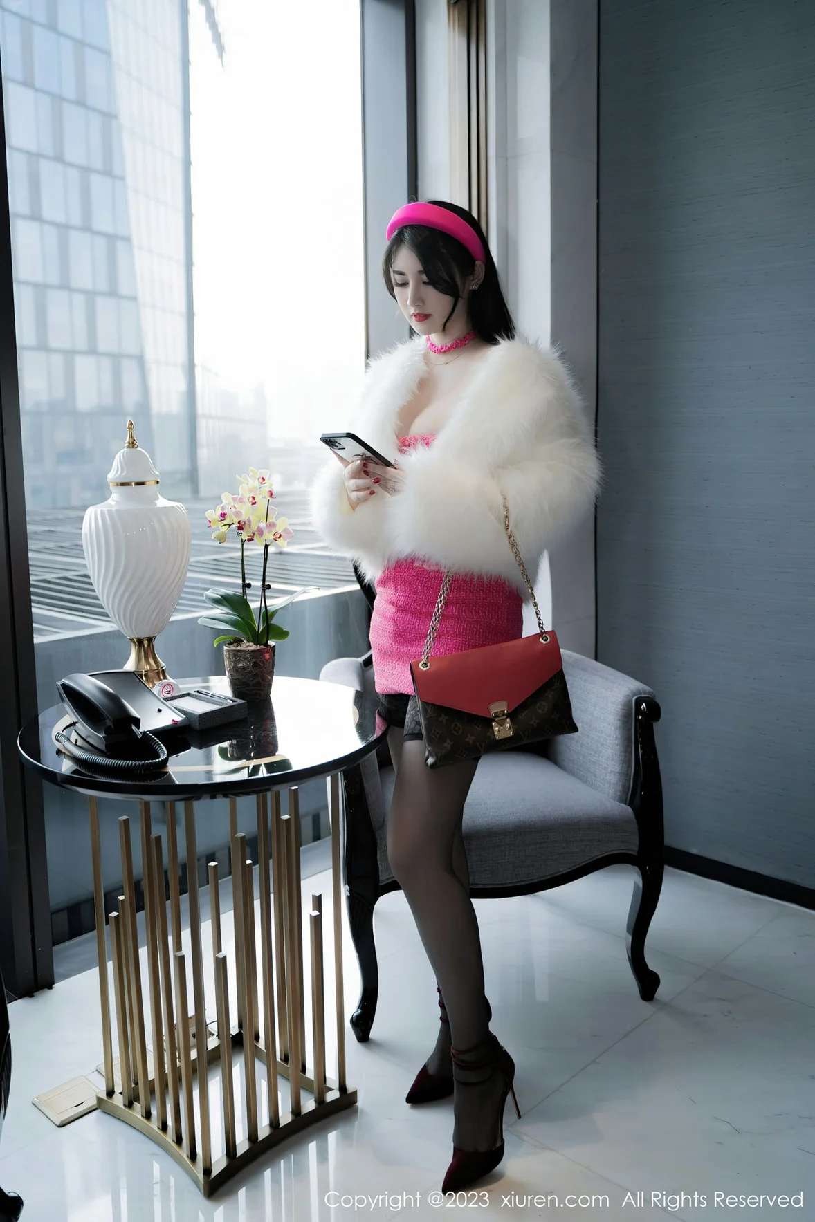 图片[8] - XiuRen 秀人 No.6830 诗诗kiki 魅惑黑丝性感写真 [50P] - 机器猫次元 - 机器猫次元