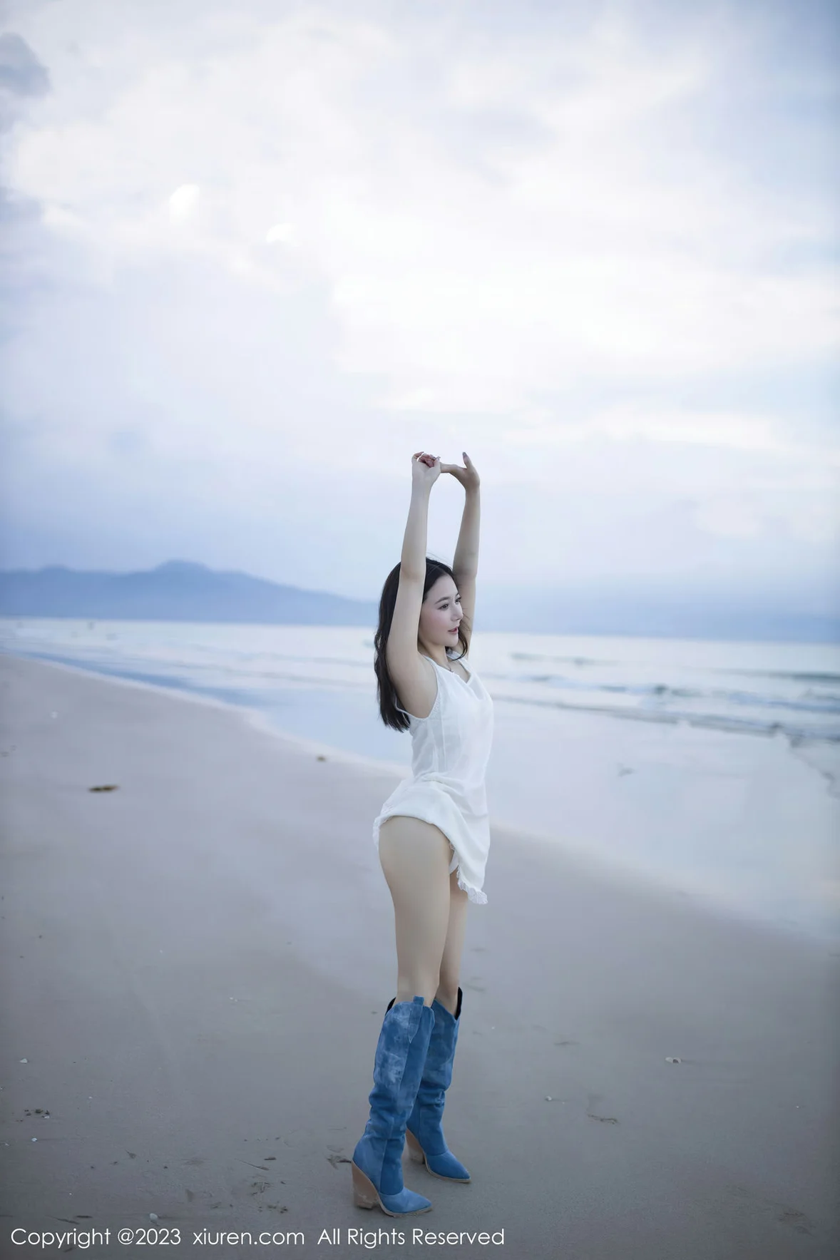 图片[4] - XiuRen 秀人 No.6852 鱼子酱Fish 白色比基尼巴厘岛旅拍1 [81P] - 机器猫次元 - 机器猫次元