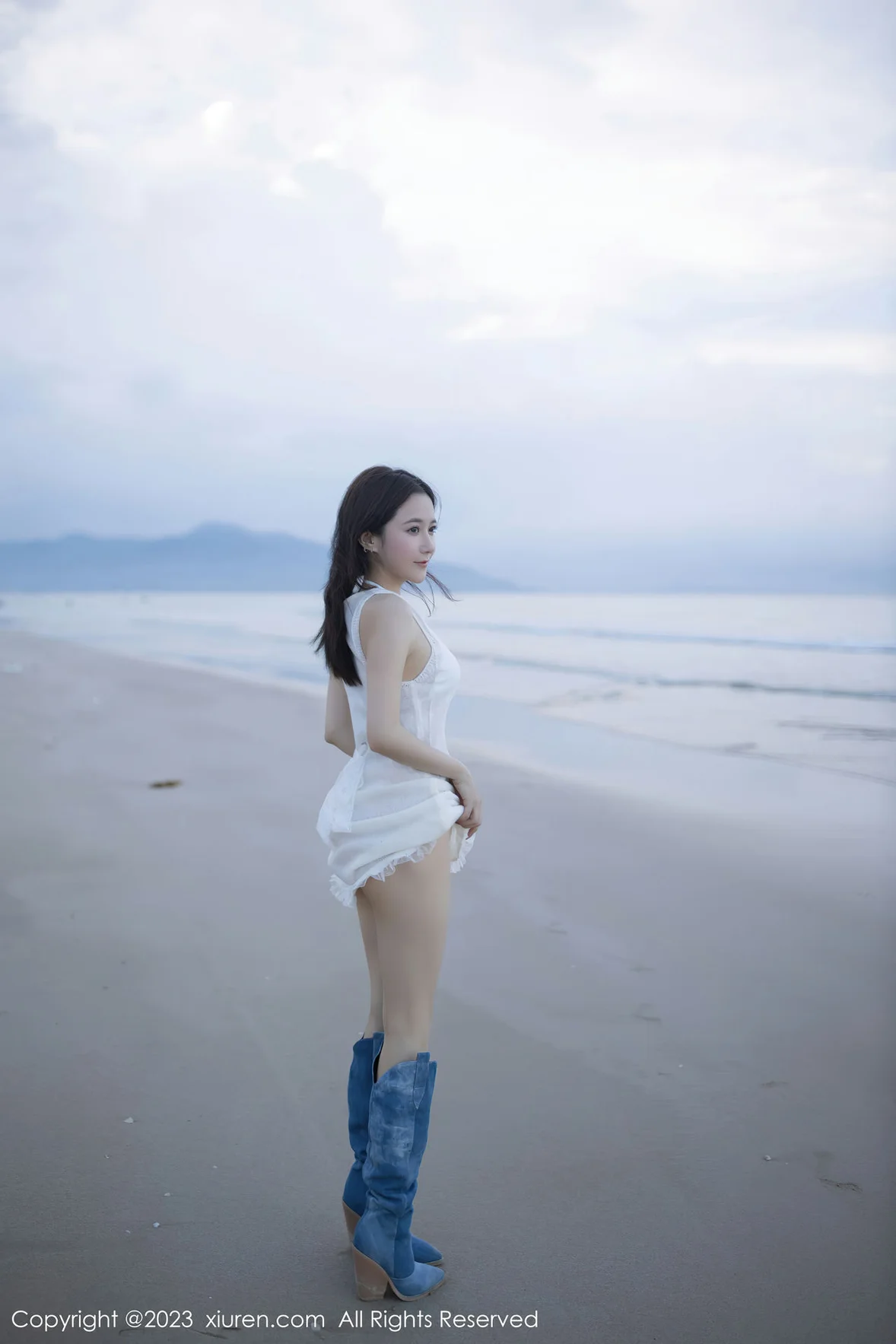 图片[2] - XiuRen 秀人 No.6852 鱼子酱Fish 白色比基尼巴厘岛旅拍1 [81P] - 机器猫次元 - 机器猫次元