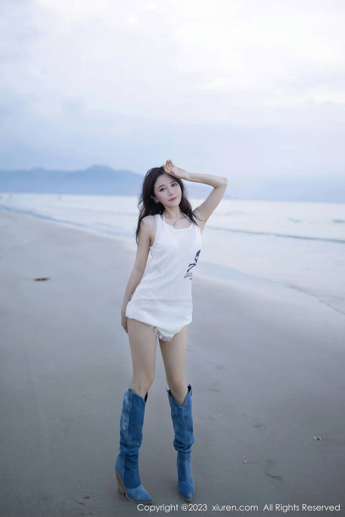 图片[3] - XiuRen 秀人 No.6852 鱼子酱Fish 白色比基尼巴厘岛旅拍1 [81P] - 机器猫次元 - 机器猫次元