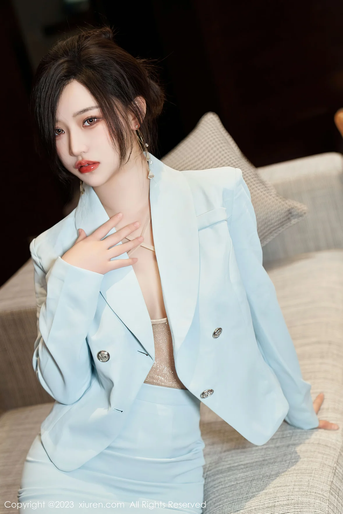 图片[8] - XiuRen 秀人 No.6857 妙可可Cheese 浅色轻透内衣性感写真3 [76P] - 机器猫次元 - 机器猫次元